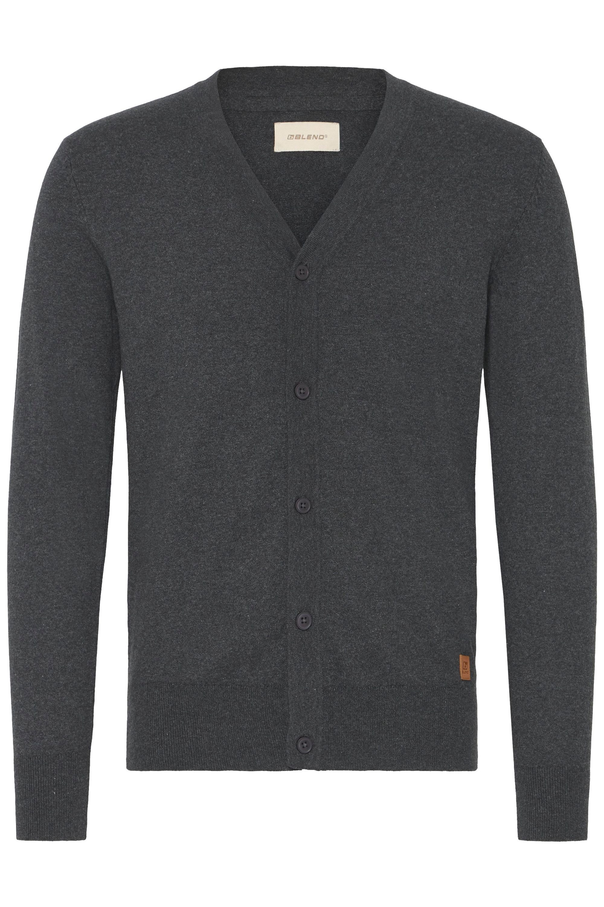 Blend Strickjacke BHFinex Komfortabler Cardigan mit Knöpfen.