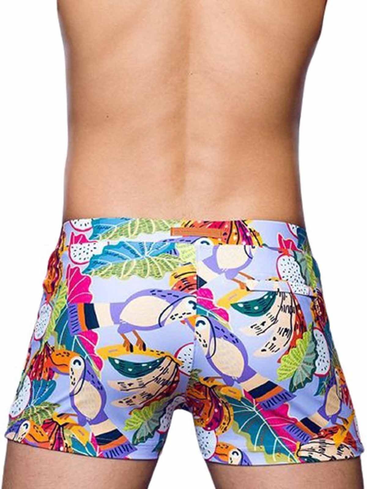 2eros Badehose 2Eros Print Bondi Bar Beach Swim Trunks Aves Purple (Series günstig online kaufen