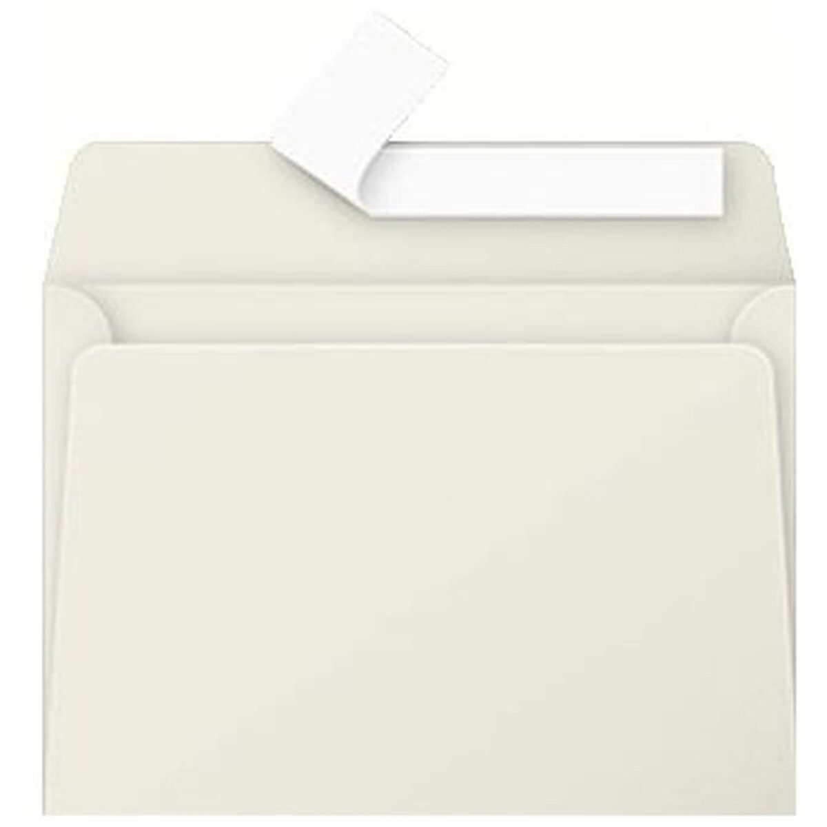 CLAIREFONTAINE Briefumschlag Briefumschlag Pollen C6 120g VE=20 Stück Haftklebung hellgrau