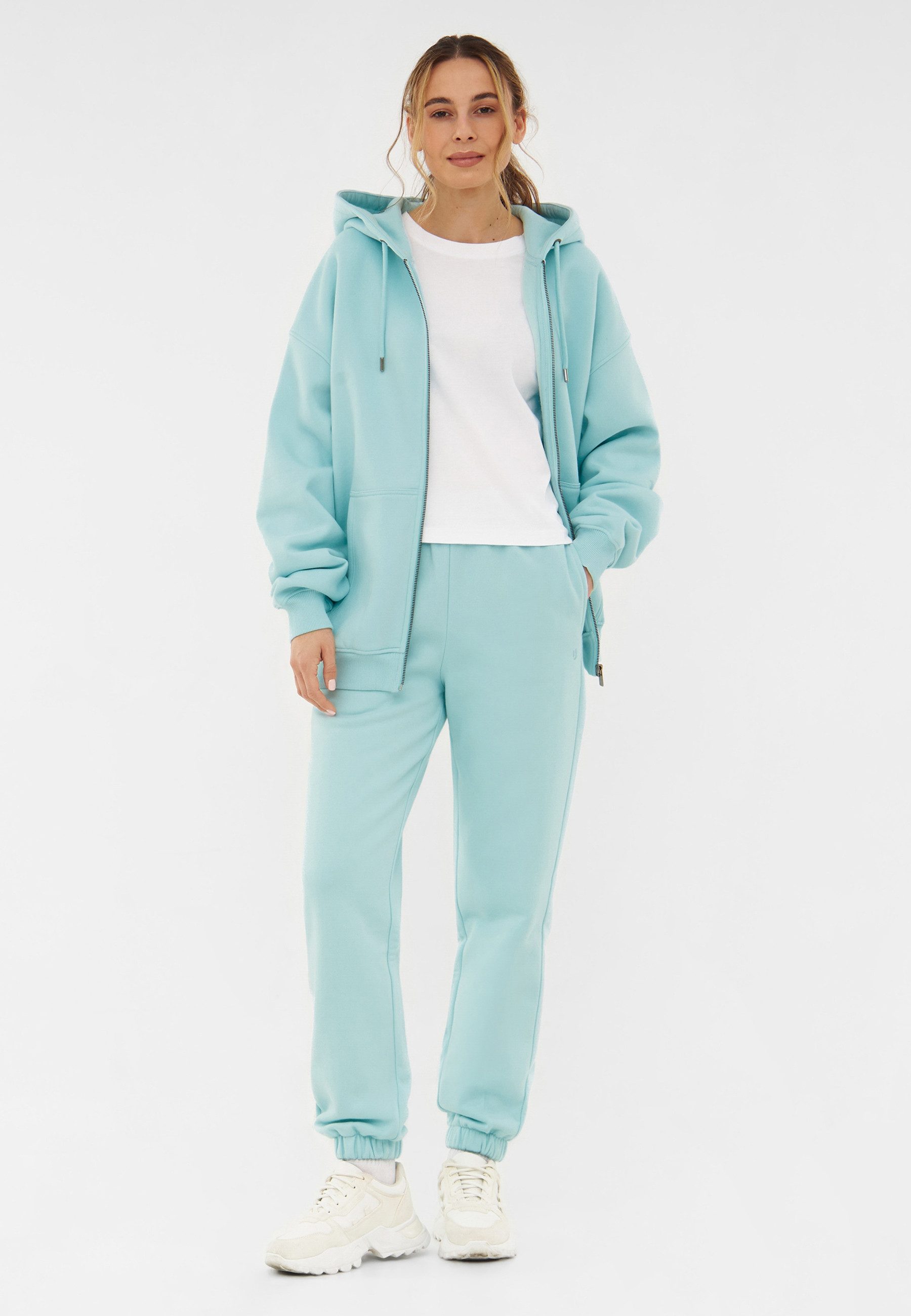 Johnny Urban Sweatjacke Caleb Oversize Sweatjacke (1-tlg) Kapuzenjacke aus dickem Stoff, weich und knitterfrei