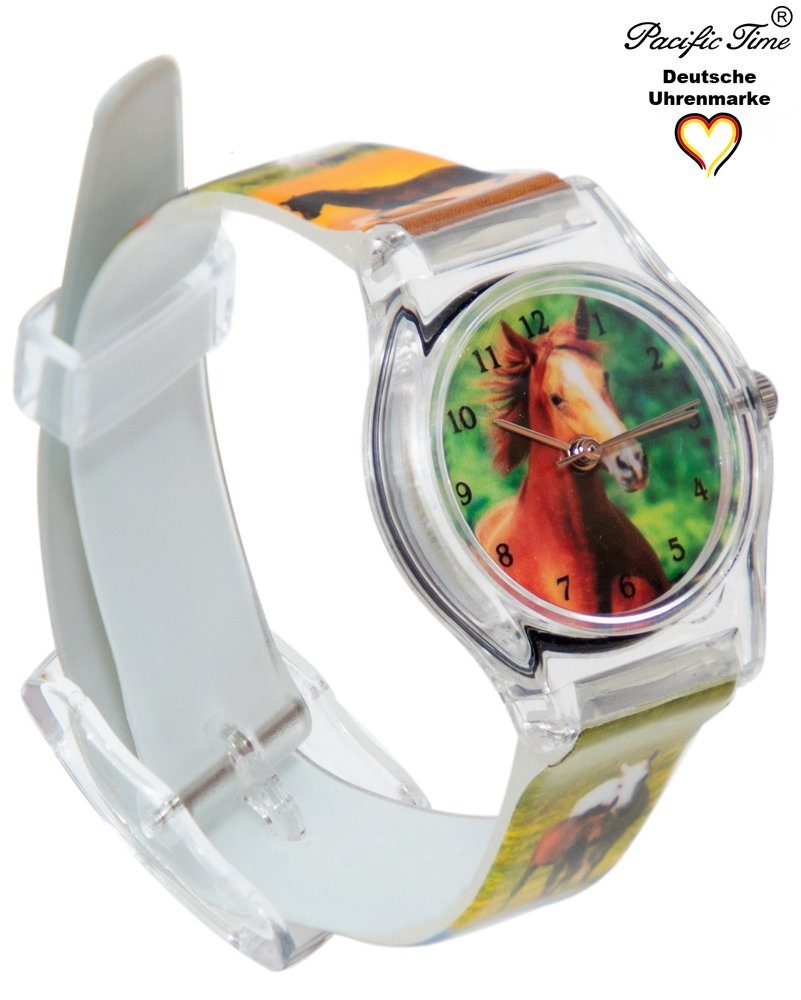 Gratis Kinder Armbanduhr Quarzuhr Pacific Pferd Versand Time Kunststoffarmband,