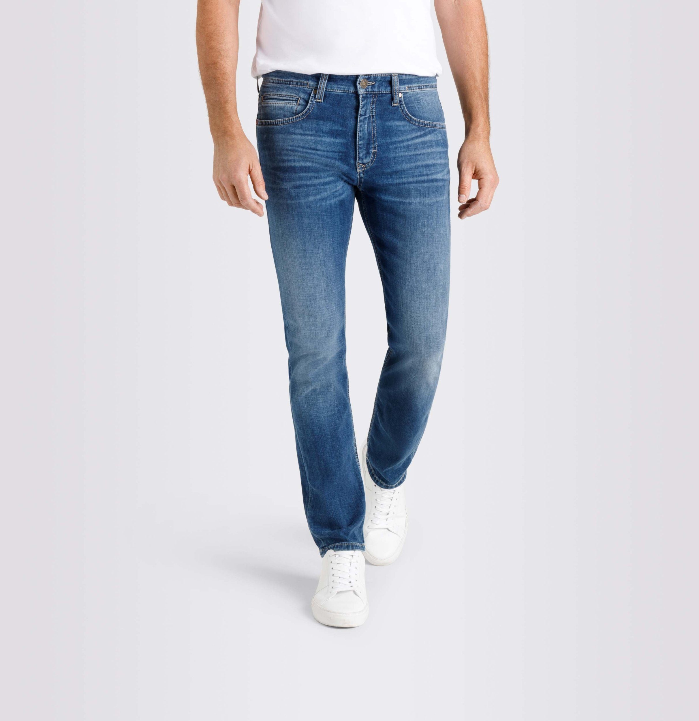 Blau Alpha Denim Arne, 5-Pocket-Jeans JEANS MAC -