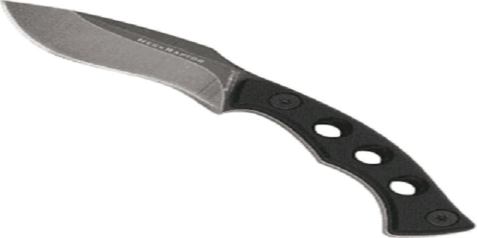 Haller Messer Taschenmesser BlackField NECK RAPTOR