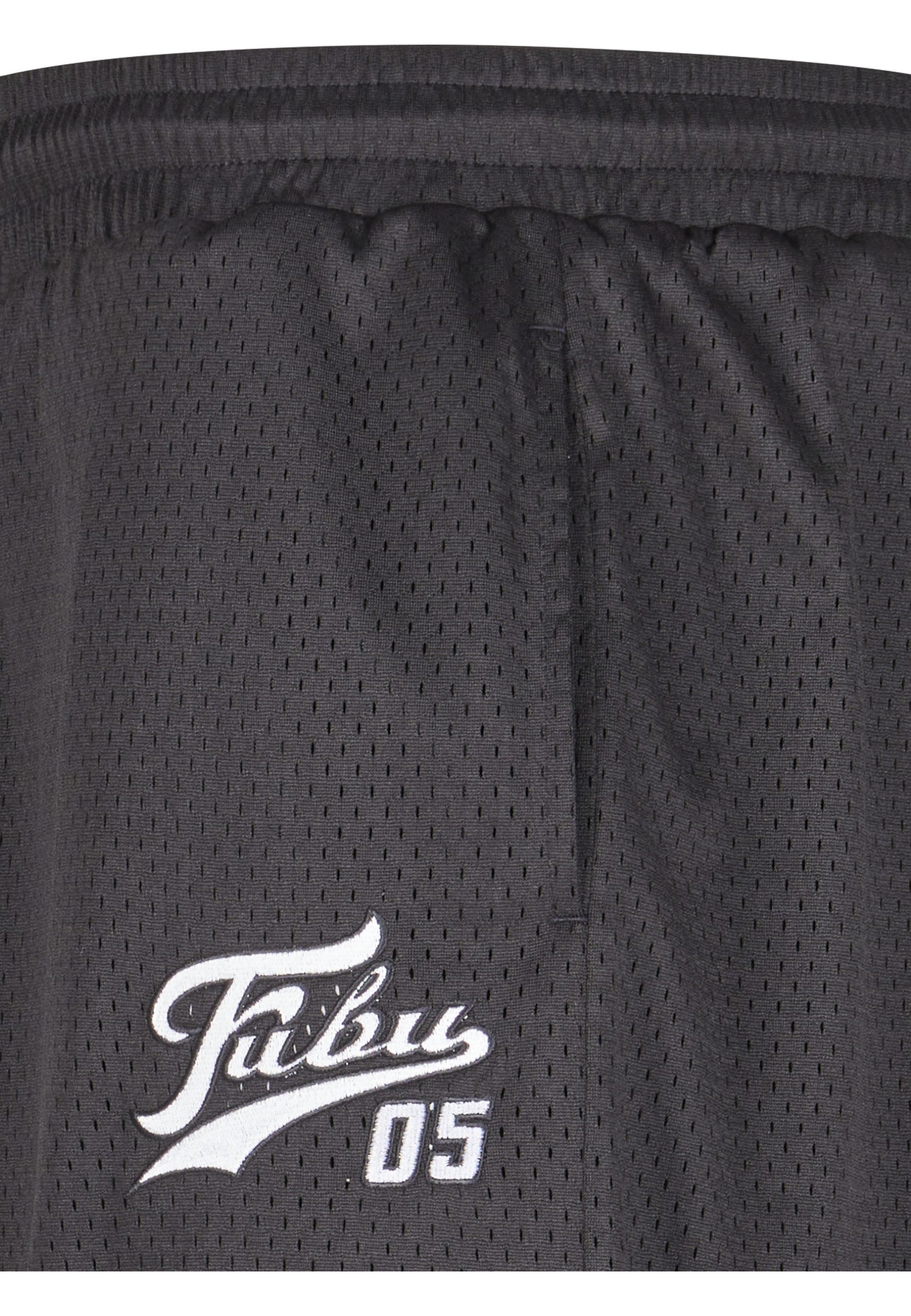 Fubu Shorts Fubu Herren FM242-005-1 Fubu Varsity Mesh Shorts (1-tlg)