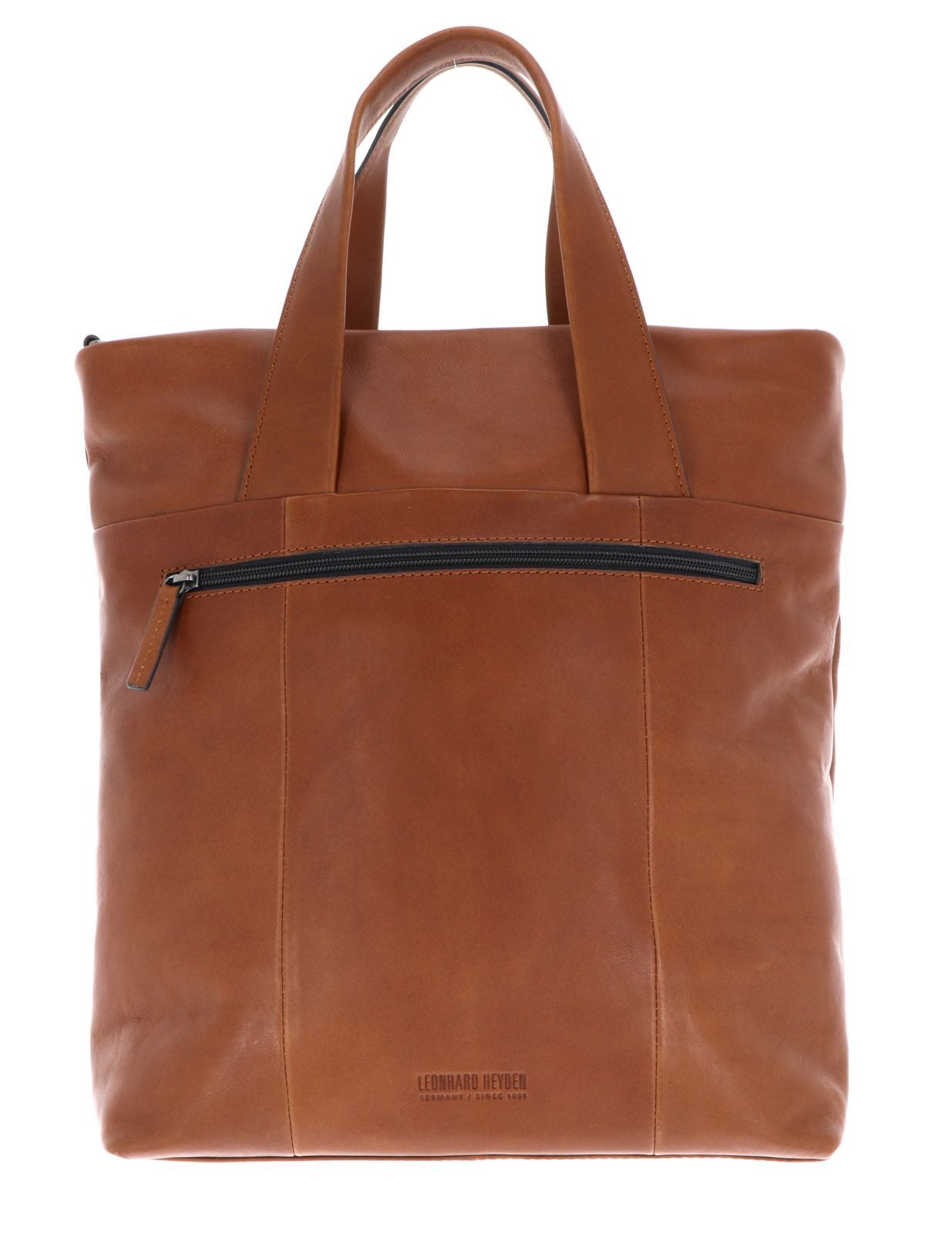 Leonhard Heyden Shopper Shopper 7088 (Set, 2-tlg), aus echtem Rindsleder