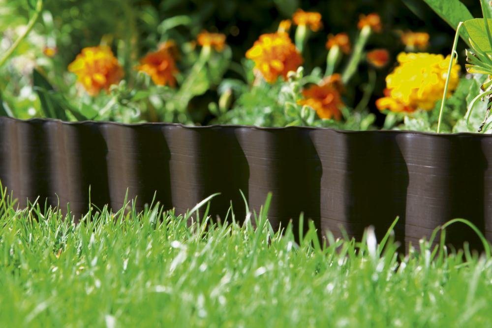 Thumbnail - GARDENA Beetbegrenzung Gardena Beeteinfassung braun 9 m x 15 cm