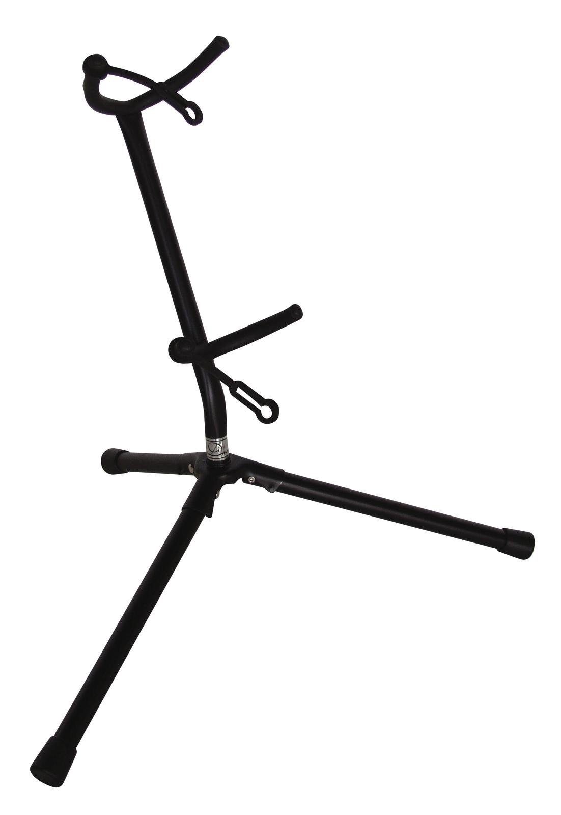 Musikinstrumentenständer für Saxophon, schwarz