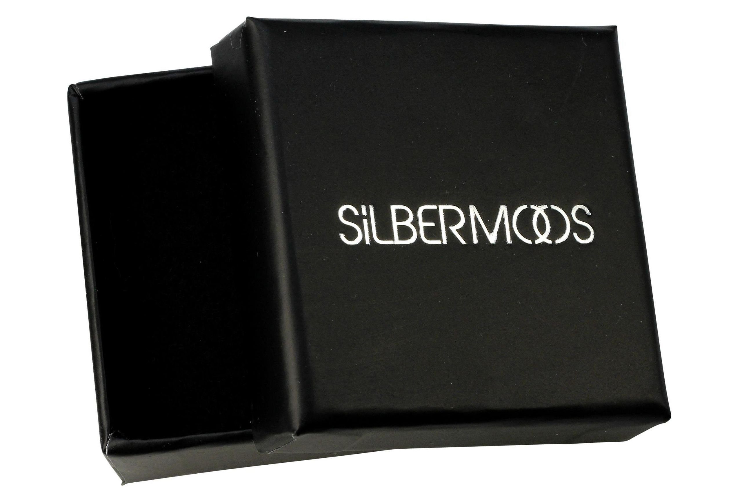 Kleiner SILBERMOOS Sterling mit Sternanhänger Sternchen-Anhänger 925 Silber Öse,