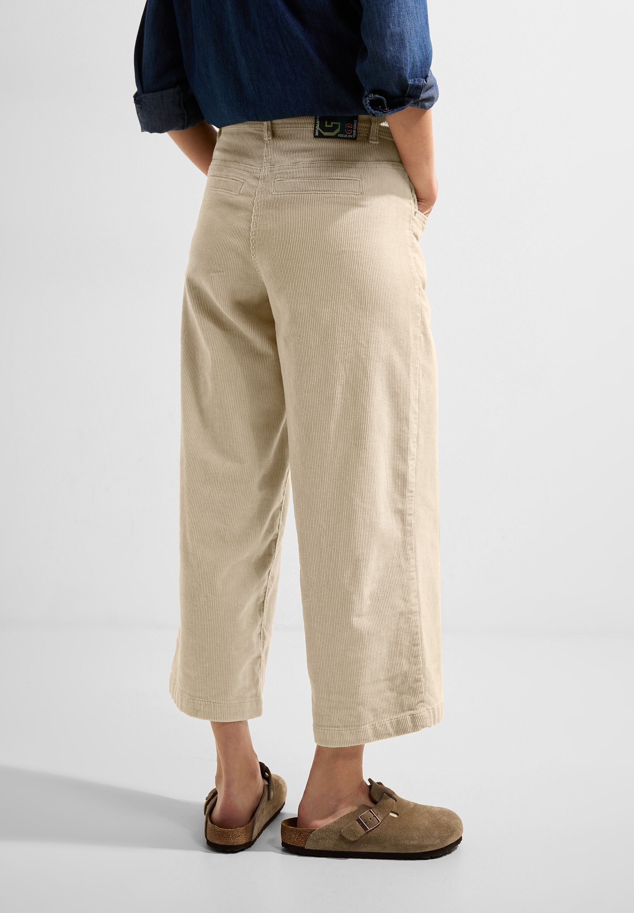 Cecil Cordhose High Waist