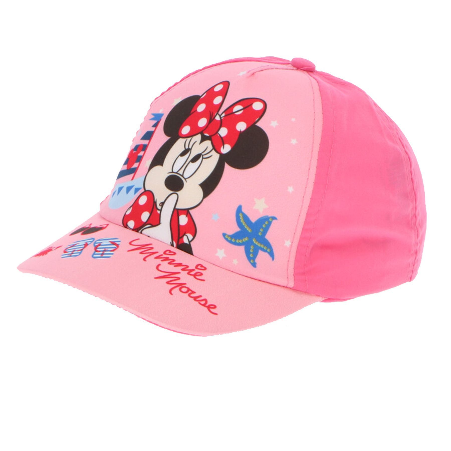 Disney Minnie Mouse Baseball Cap Kappe aus 100% Baumwolle, Stylisch & Bequem