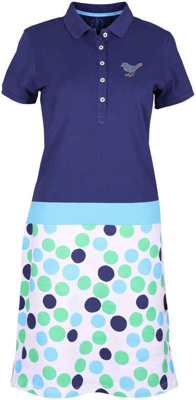girls golf Poloshirt Girls Golf Kleid 'Polka Dot Blue' Damen S