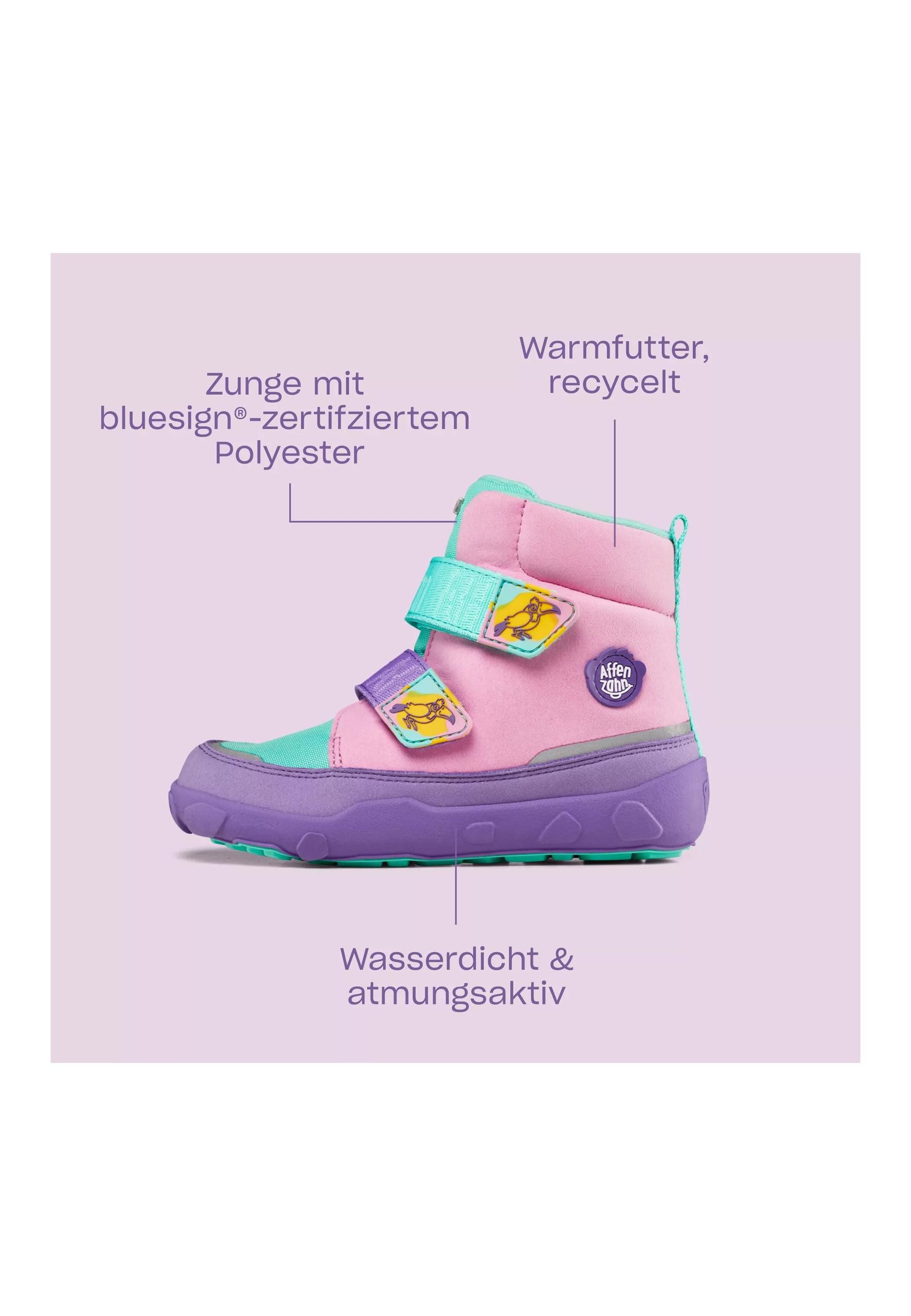 Affenzahn Vegan Comfy . Winterstiefel wasserdicht und warm gefüttert