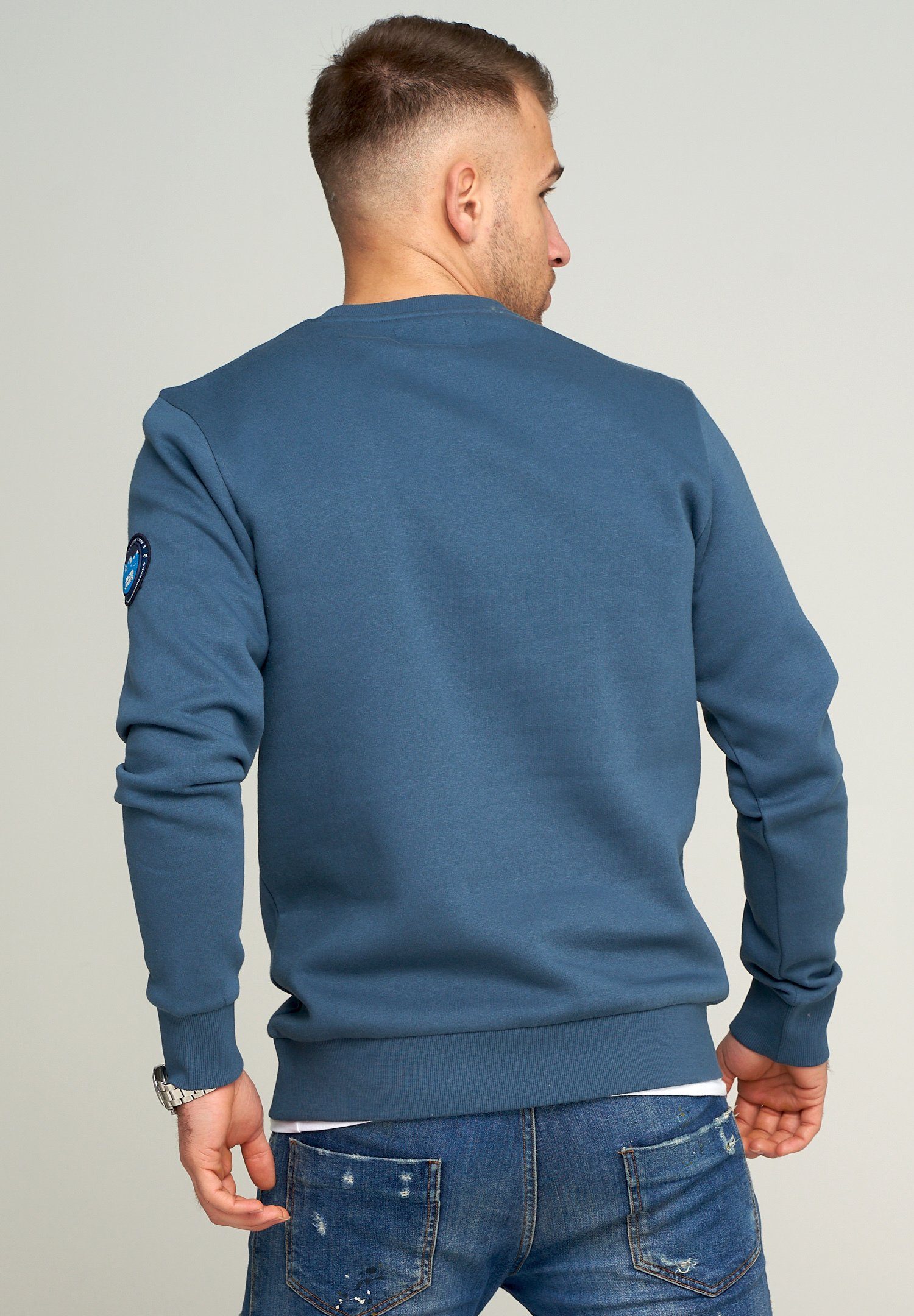 Jack & Jones Sweatshirt JCOBOOM SWEAT CREW NECK Sweatpullover mit Logo und günstig online kaufen