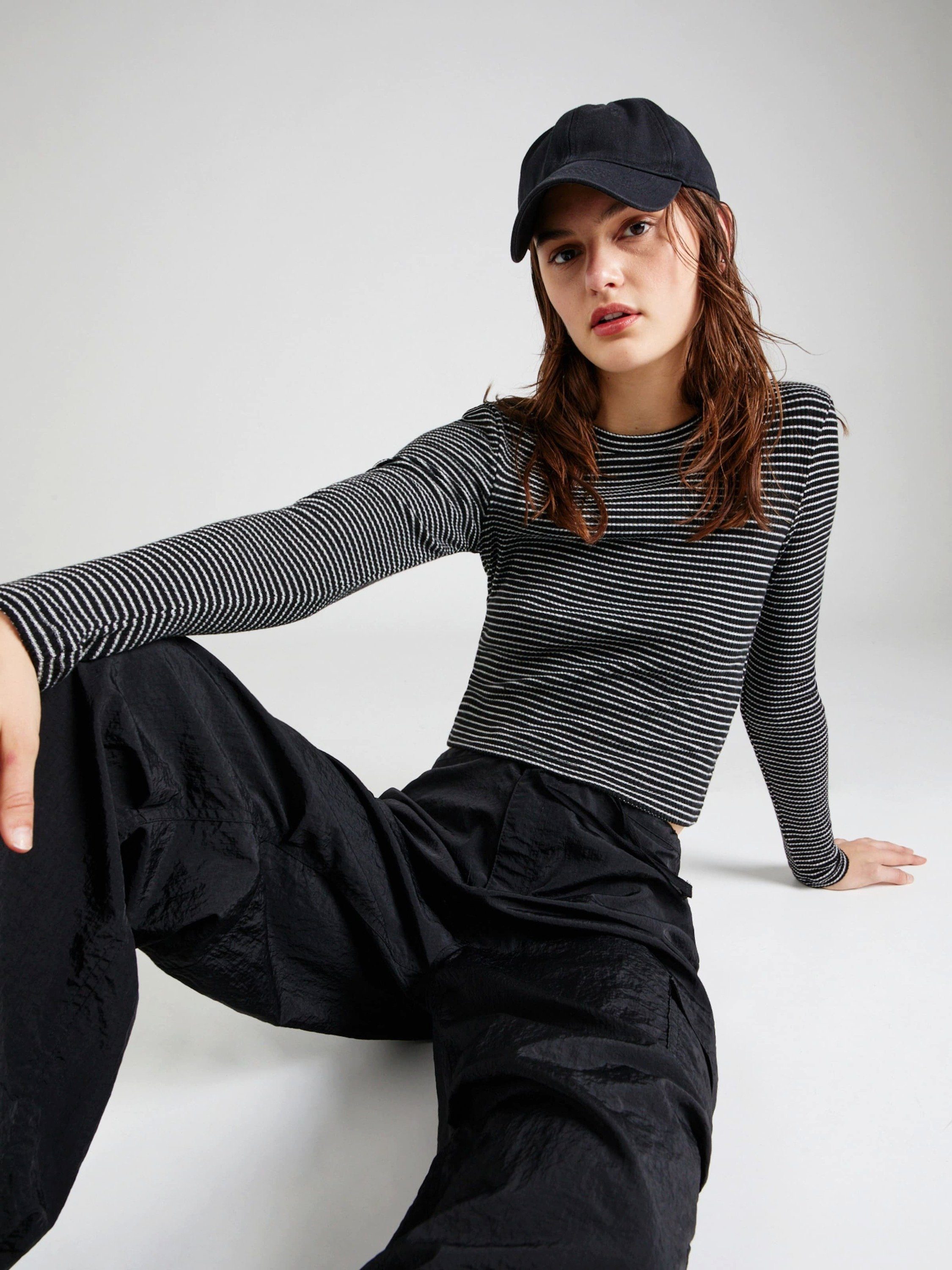 Noisy may Langarmshirt POSY (1-tlg) Plain/ohne Details