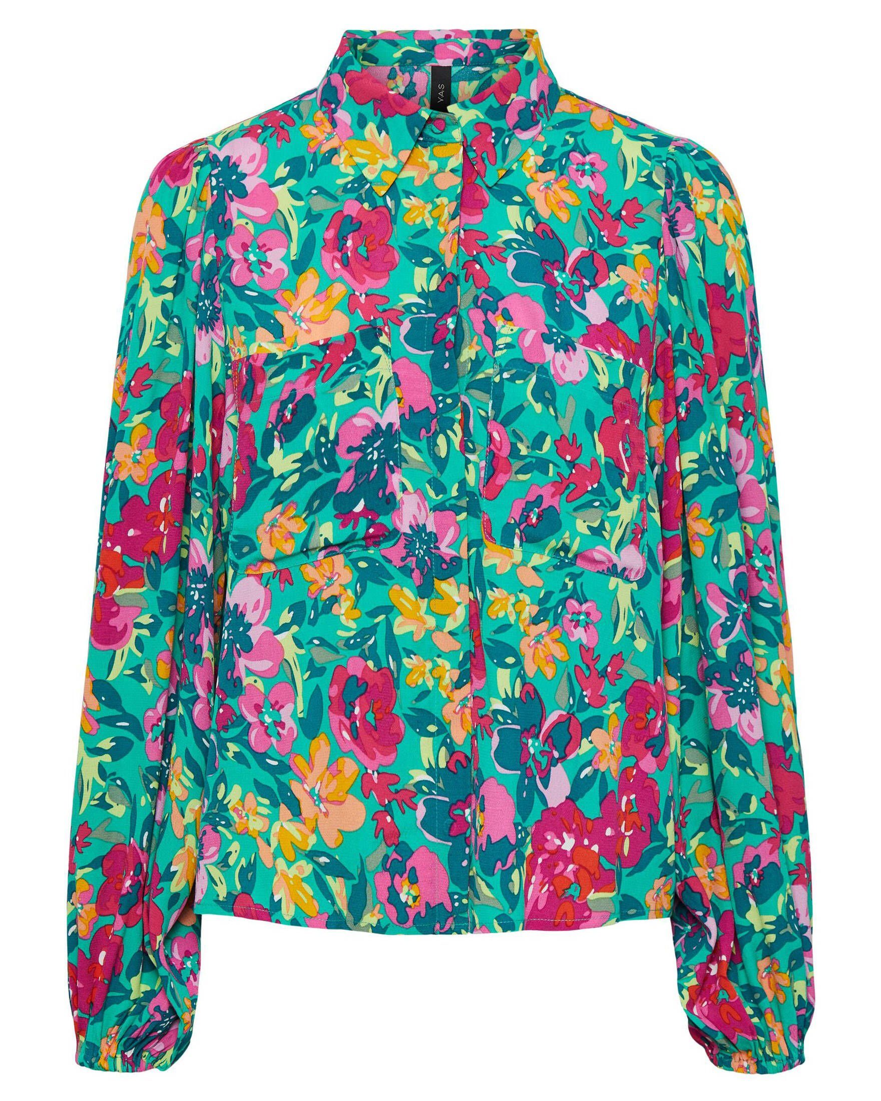 Klassische Bluse Damen Bluse YASJUBIRA