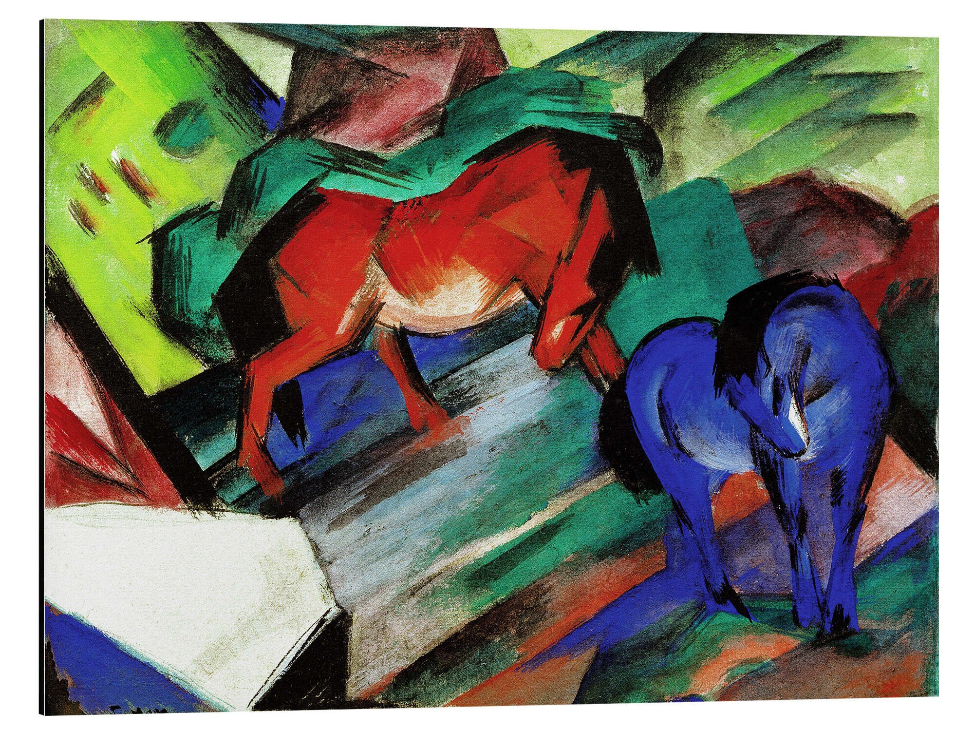 Alu-Dibond-Druck Franz Marc