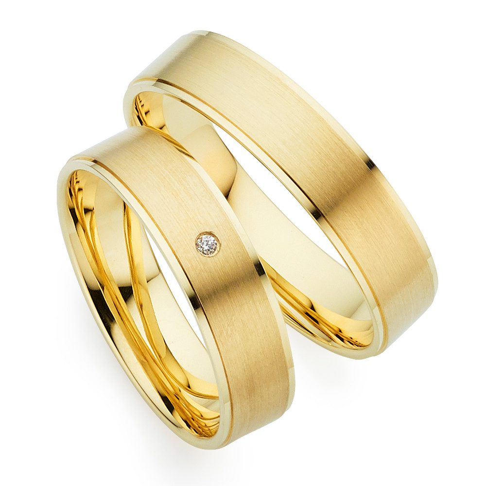 Phönix Trauring Schmuck Partnerring Ehering Verlobungsring Freundschaftsring, Made in Germany - wahlweise mit oder ohne Brillant