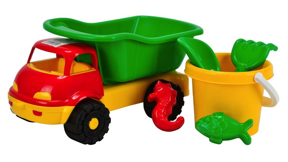 SIMBA Sandform-Set Outdoor Spielzeug Sand & Strand LKW Kipper Set 107134123
