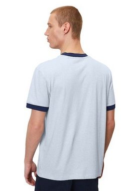 Marc O'Polo DENIM T-Shirt mit dezentem Markenlabel auf der Brust