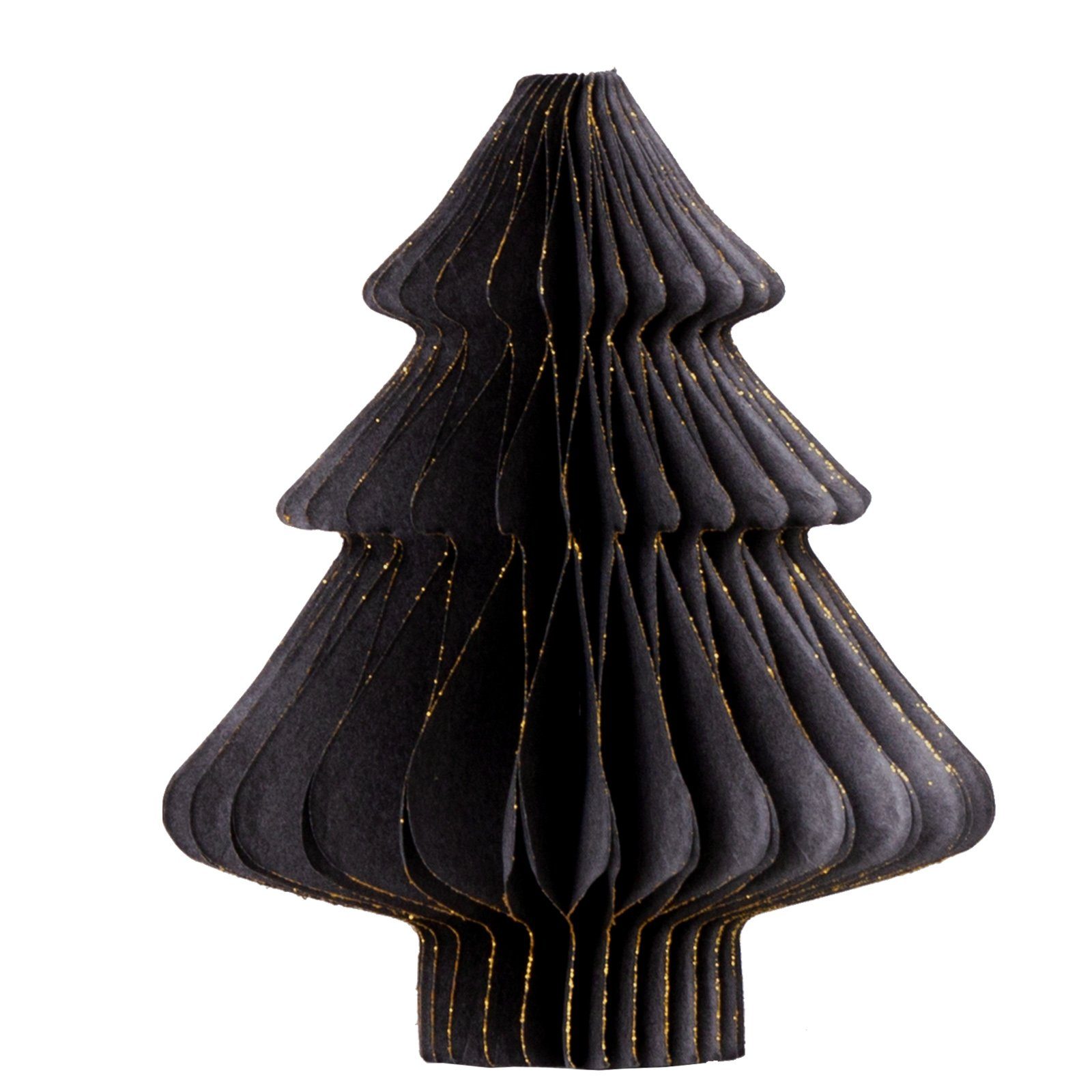 coopz Weihnachtsbaumkugel Papier Tanne Aufsteller klein