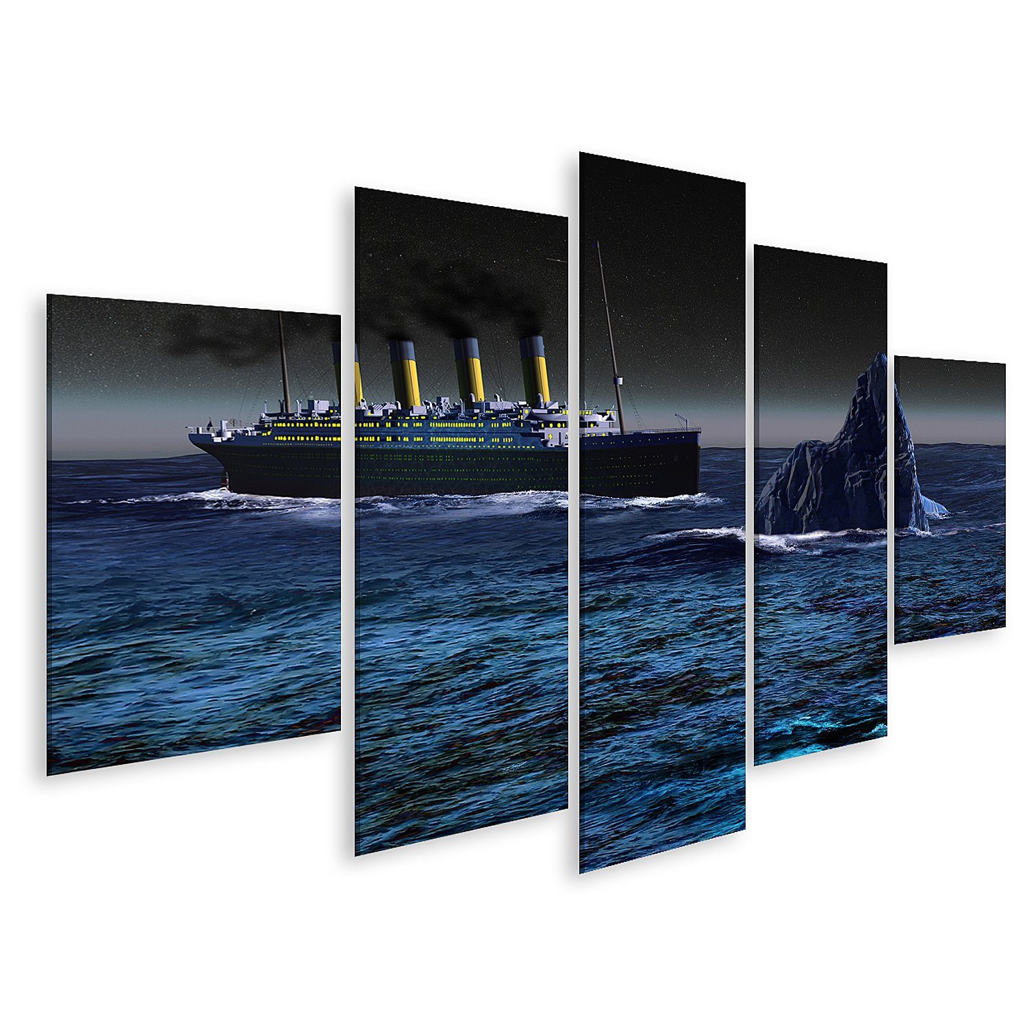 islandburner Leinwandbild Bild auf Leinwand Titanic günstig online kaufen