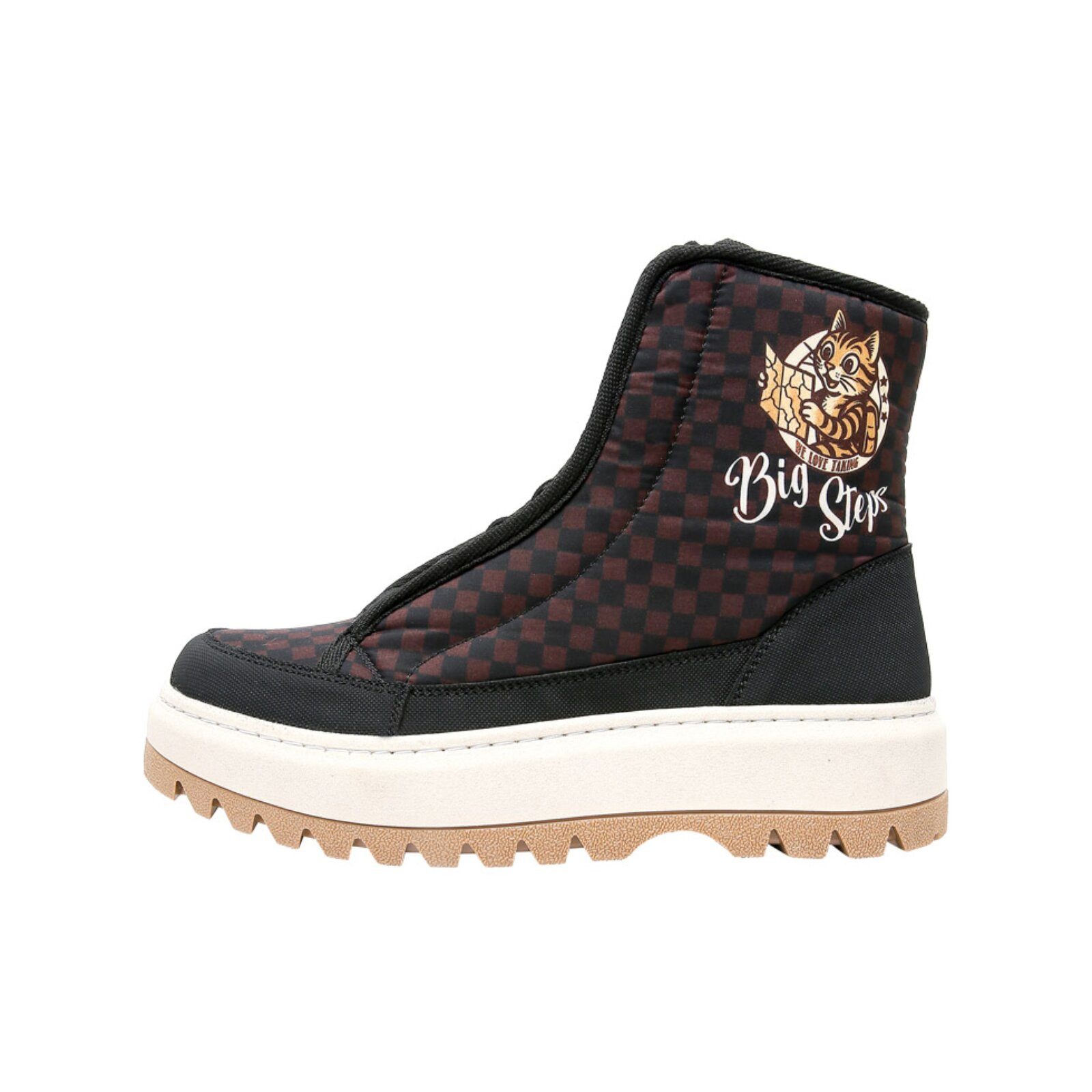 DOGO Shelly Boots Schnürstiefel Big Steps Cat Damen Stiefeletten Winterstiefel Handgefertigt