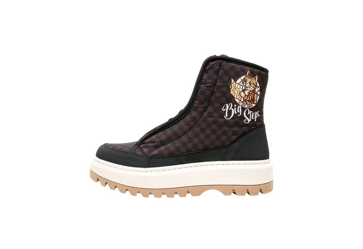 DOGO Shelly Boots Schnürstiefel Big Steps Cat Damen Stiefeletten Winterstiefel Handgefertigt