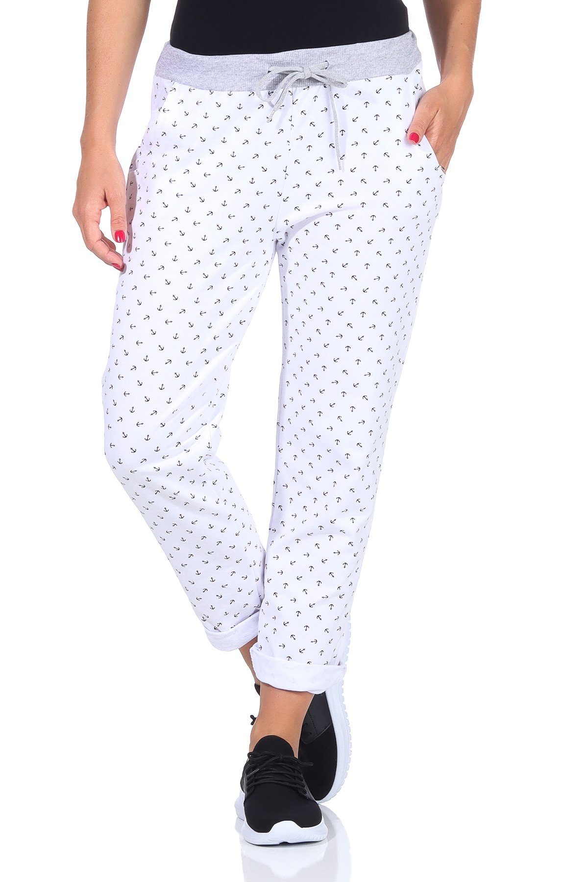 CLEO STYLE Jogginghose Damen Jogginghose 1313 günstig online kaufen