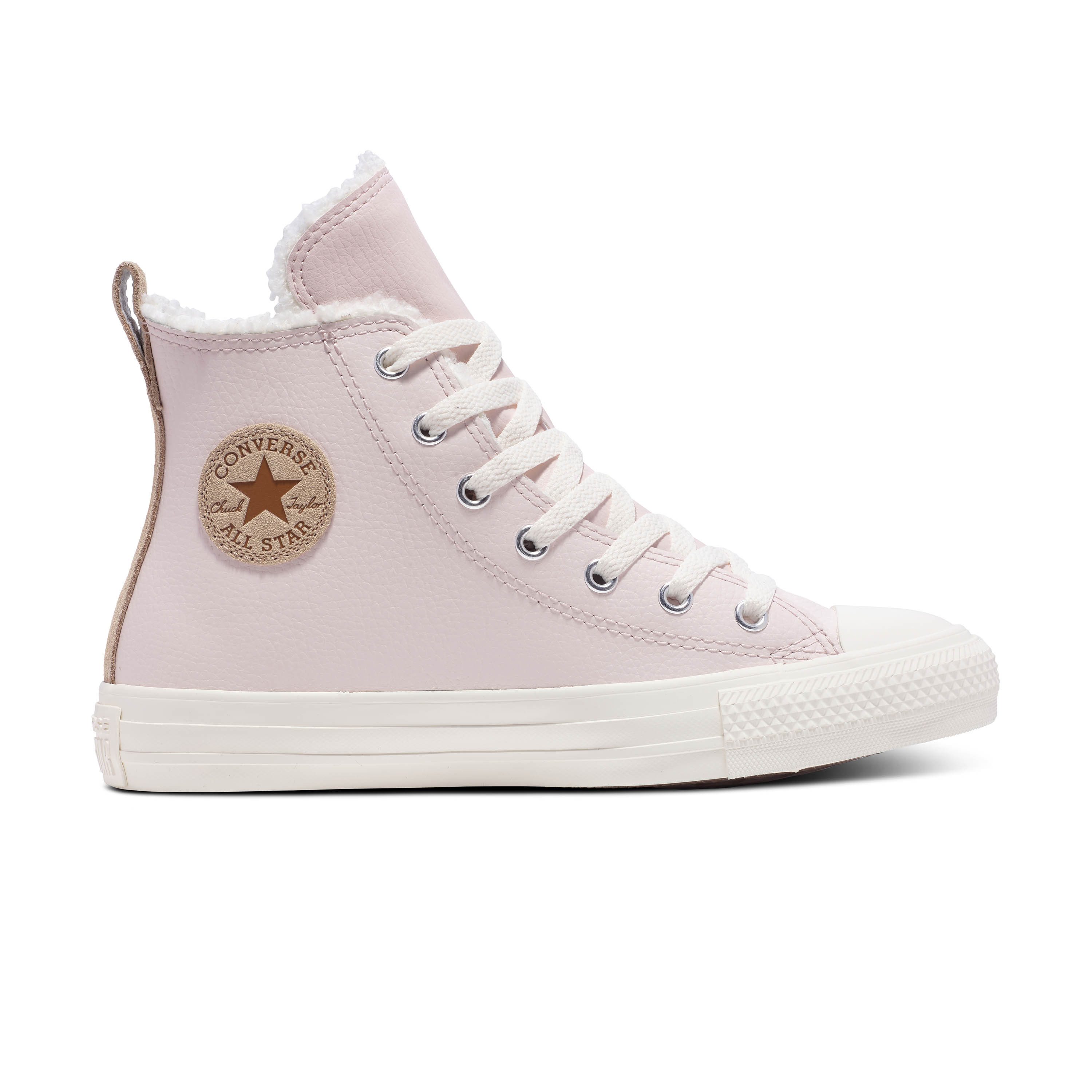 All star converse leather high tops sales