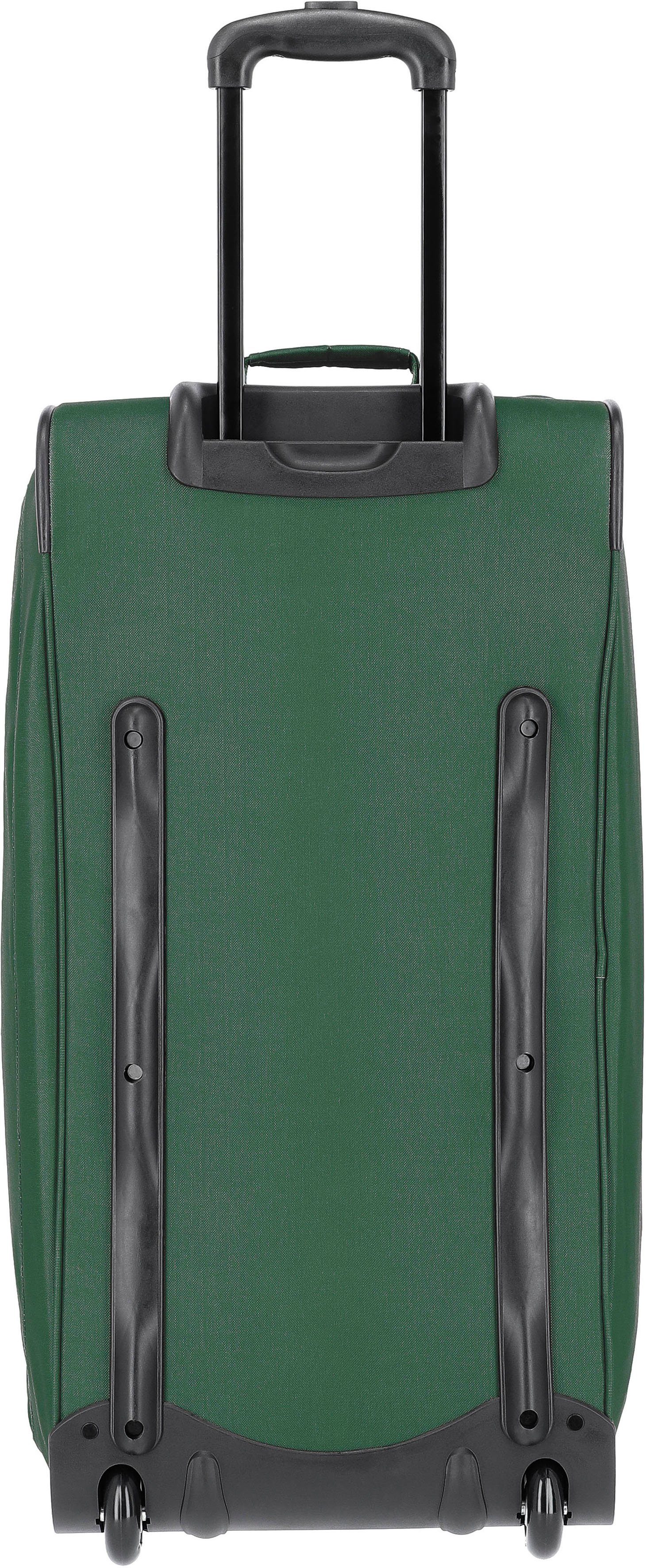 travelite Reisetasche Basics Fresh 71 cm Duffle Bag mit Rollen, große Duffle Bag aus strapazierfähigem Material, ideal als Reisegepäck