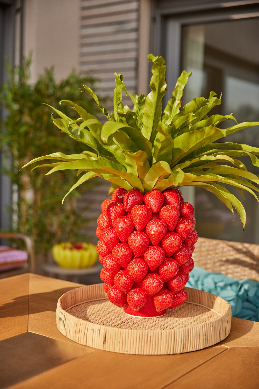 Kare Design Tischvase Vase Strawberries