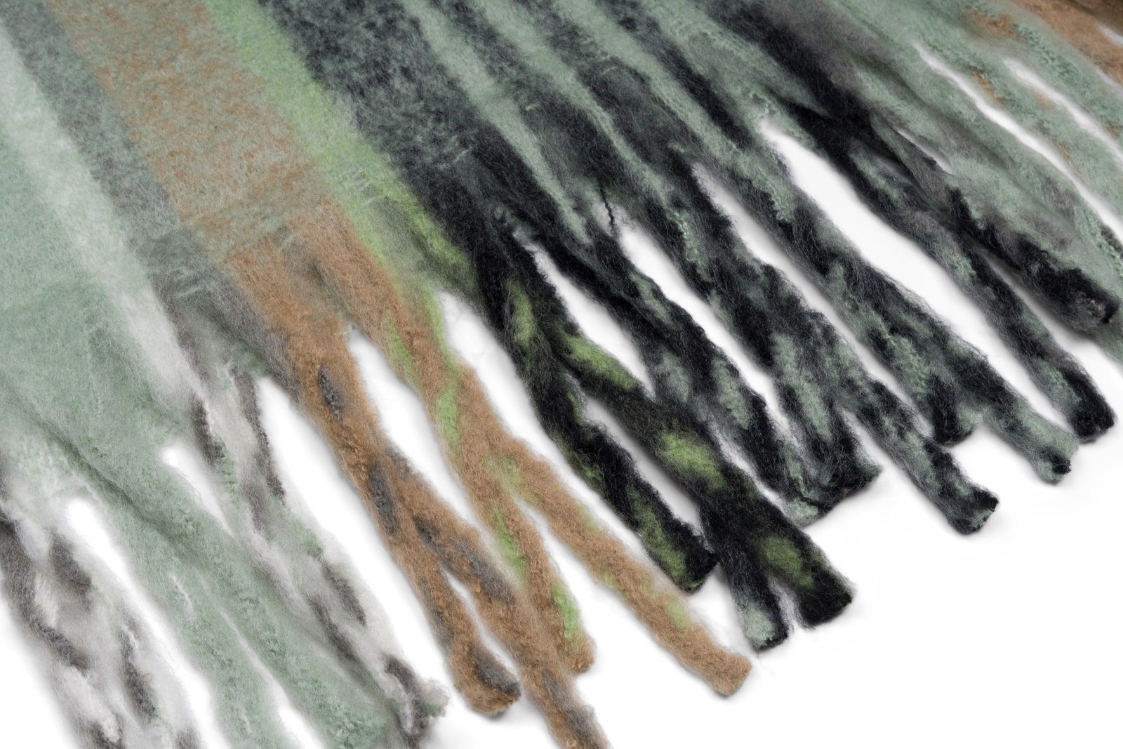 styleBREAKER XXL-Schal Web Strickschal Streifen bunt, günstig online kaufen