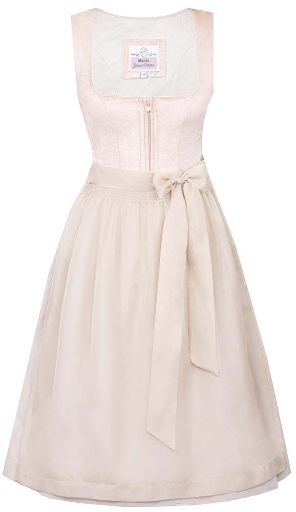 MarJo Dirndl Dirndl Rehau 65cm Länge taupe