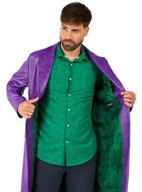 Opposuits Kostüm The Joker Mantel, Fake-Krokomantel wie bei Jared Leto in 'Suicide Sqaud'