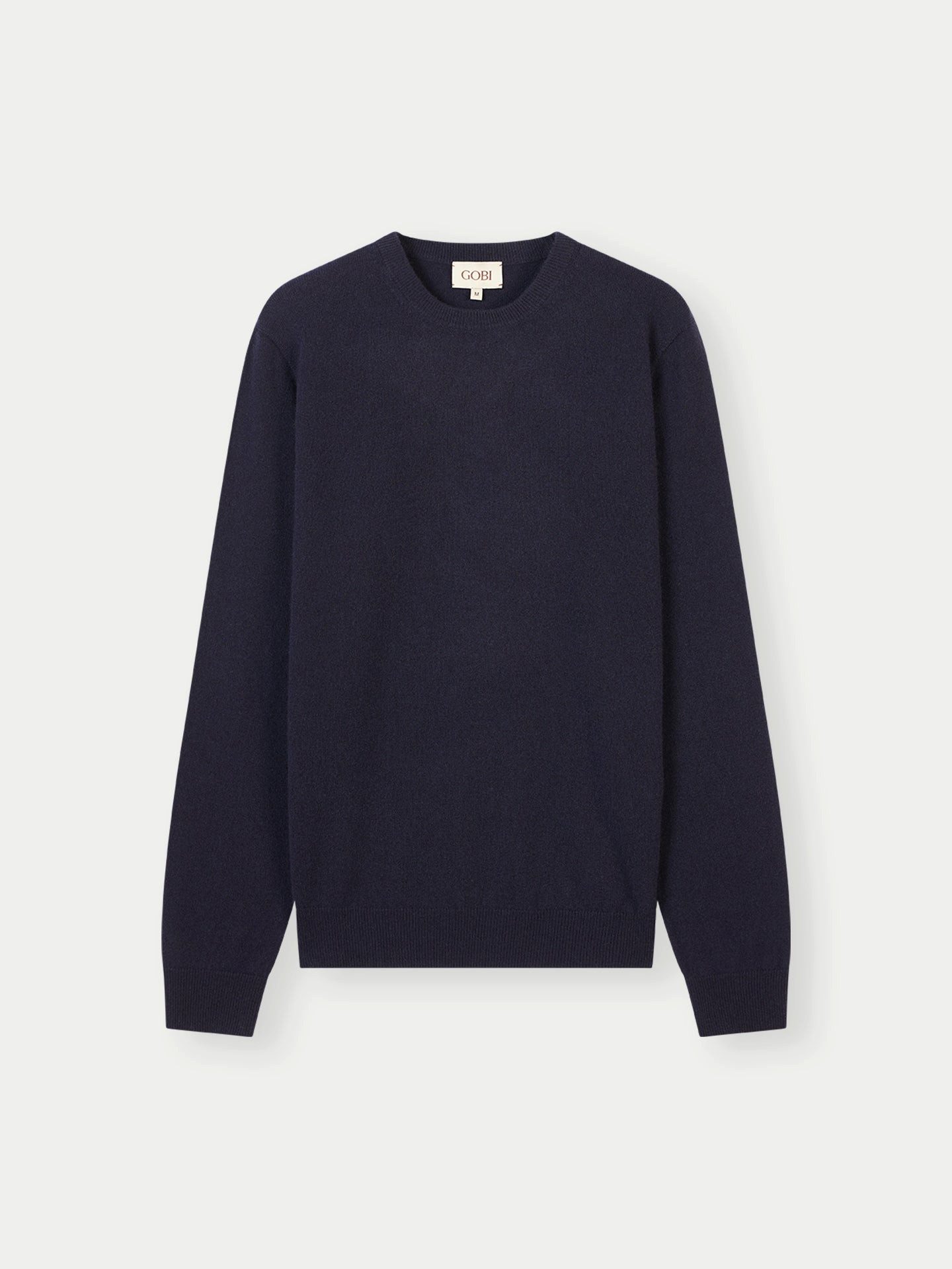 GOBI Cashmere Rundhalspullover Basic Kaschmirpullover mit R-Ausschnitt