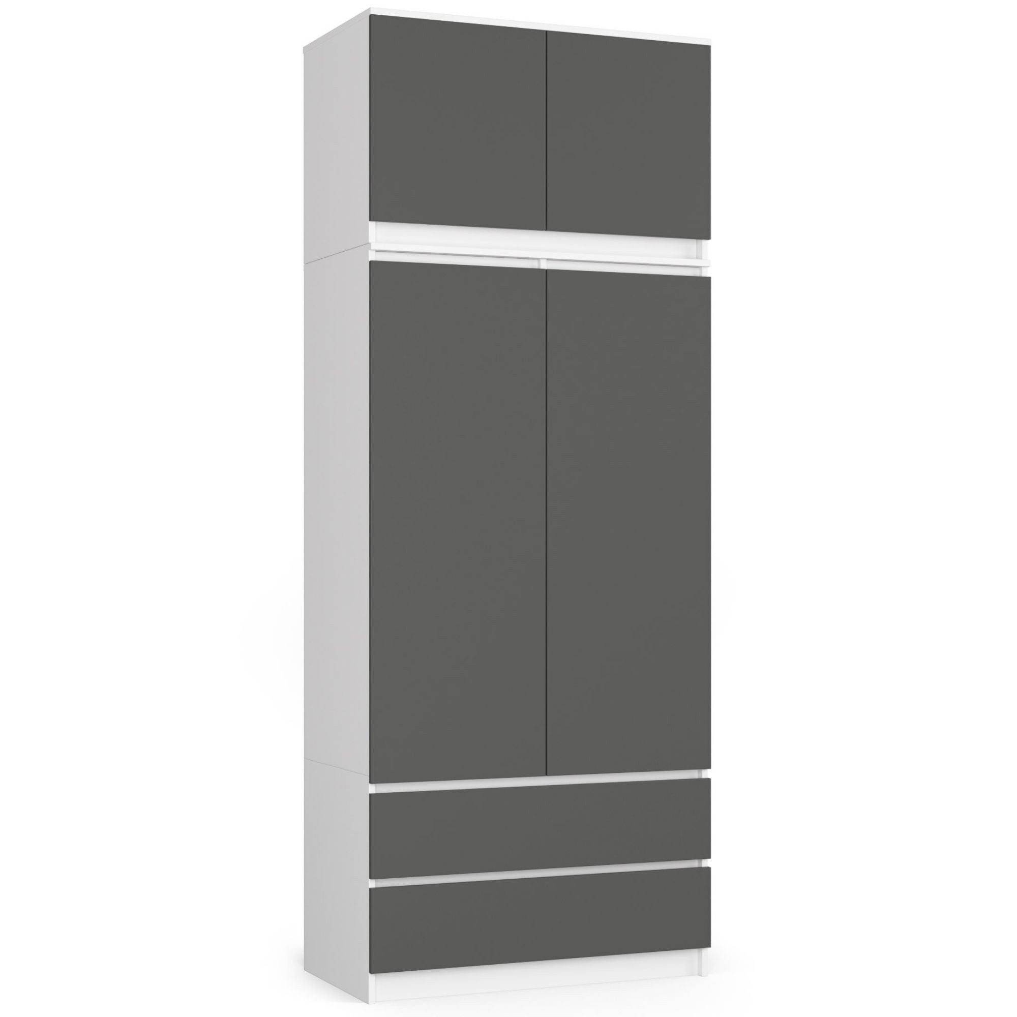 Raumhirsch Furniture Kleiderschrank Moderner Kleiderschrank – Eleganter Sta günstig online kaufen