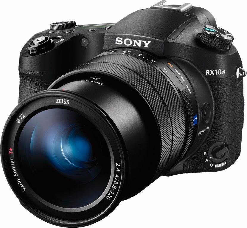 Sony DSC-RX10M4 Systemkamera (ZEISS® Vario-Sonnar T*, 20,1 MP, 25x opt. Zoom,  NFC, WLAN (Wi-Fi), Gesichtserkennung, Panorama-Modus), min. Naheinstellung:  3 cm