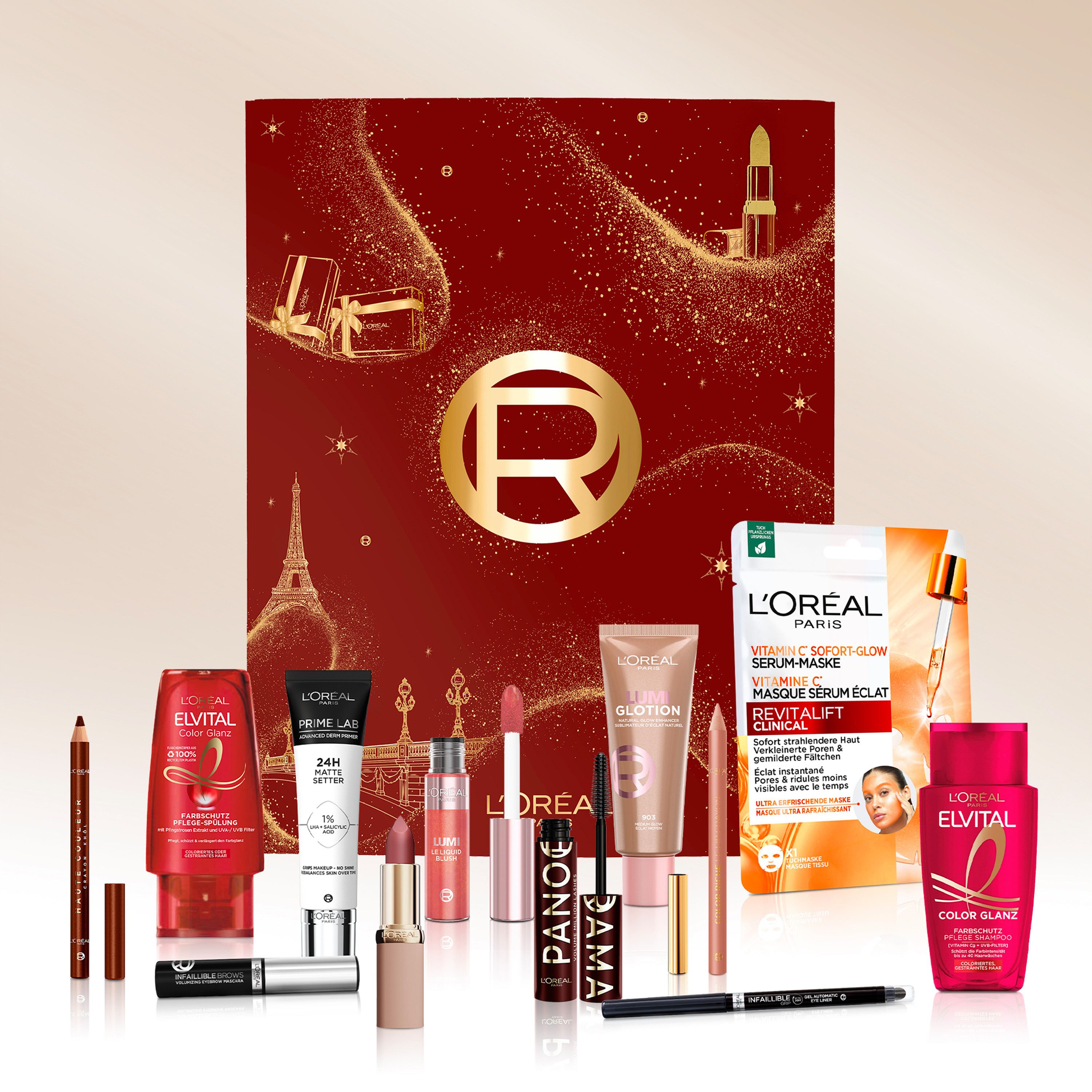 L'ORÉAL PARIS Kosmetik-Adventskalender L'Oréal Paris Adventskalender 2026 12 Türen – Bild 4 von 5