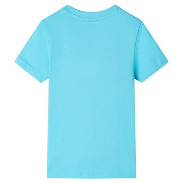 vidaXL T-Shirt Kinder-Kurzarmshirt Aquablau 104