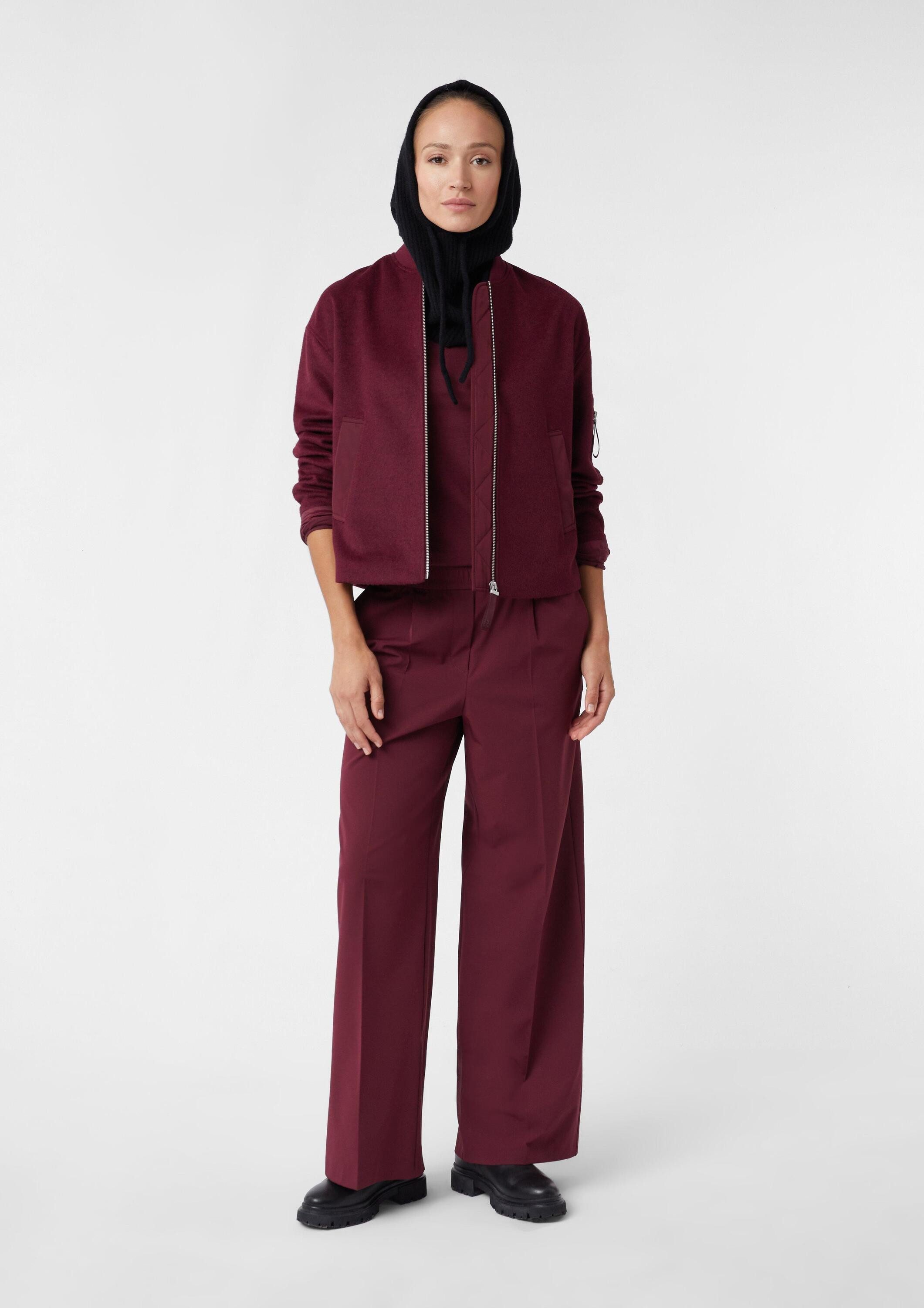 comma Snapback Cap Kappe Weiche Balaclava aus Strick günstig online kaufen