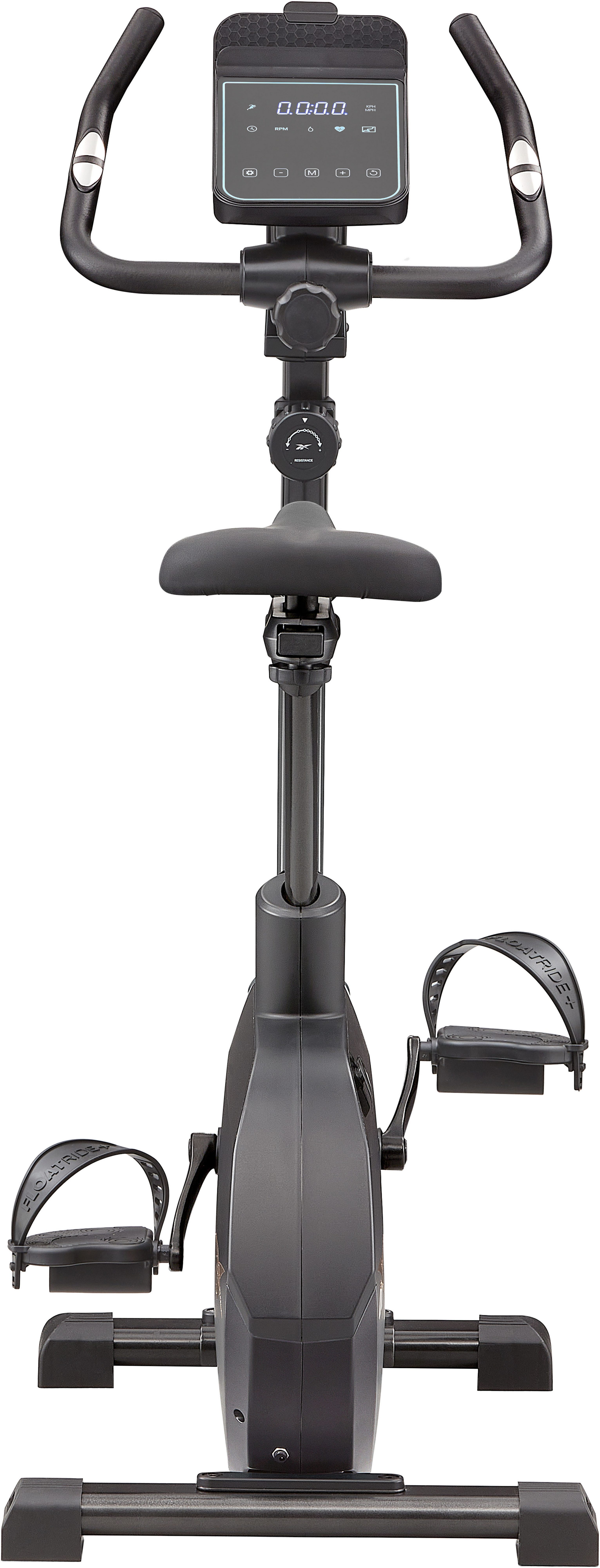 Reebok Heimtrainer FR20 Heimtrainer (mit Tablet-Halterung), 120 kg max. Benutzergewicht, Fahrrad, 8 Widerstandsstufen