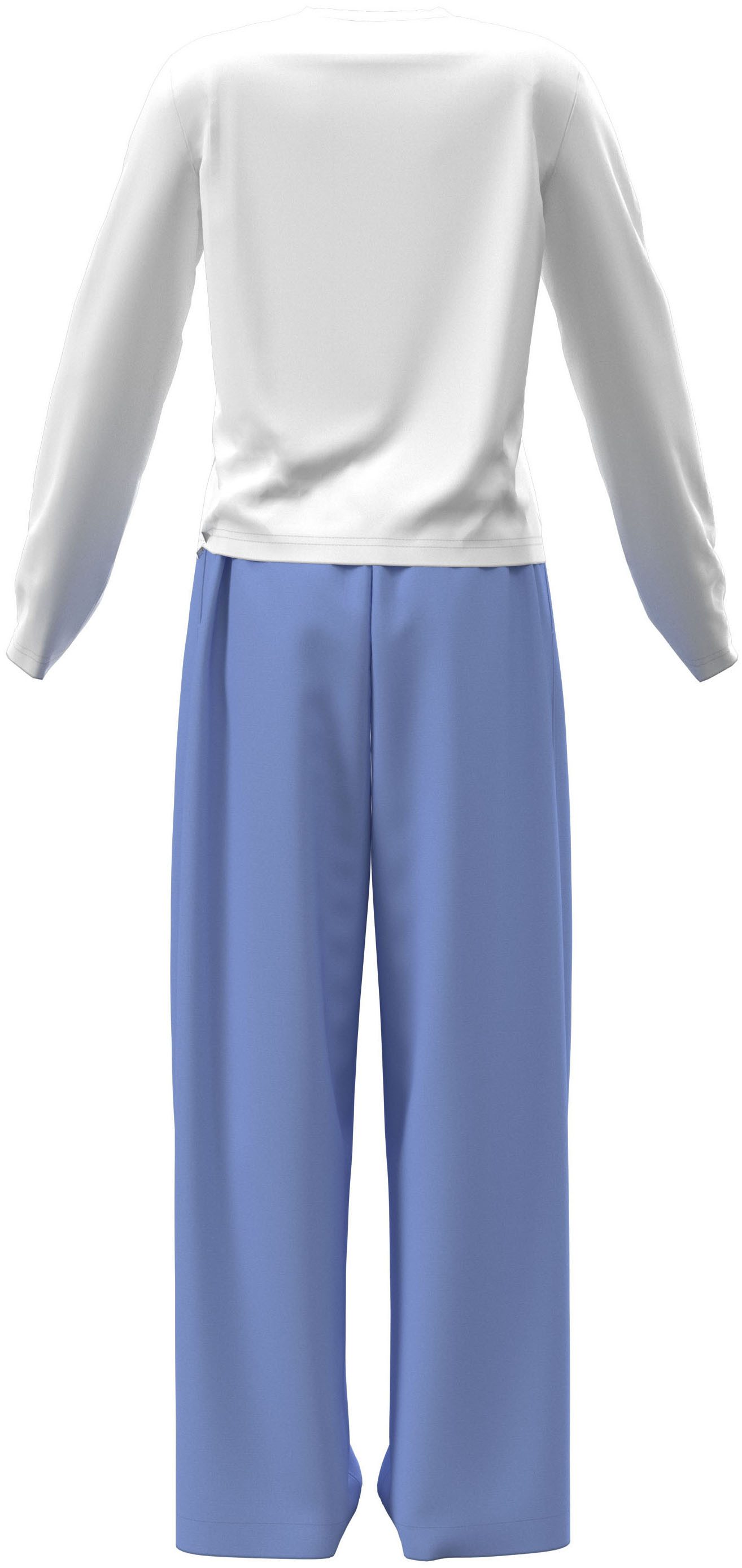 Calvin Klein Underwear Schlafanzug LS PANT SET Normale Passform mit Rundhalsausschnitt
