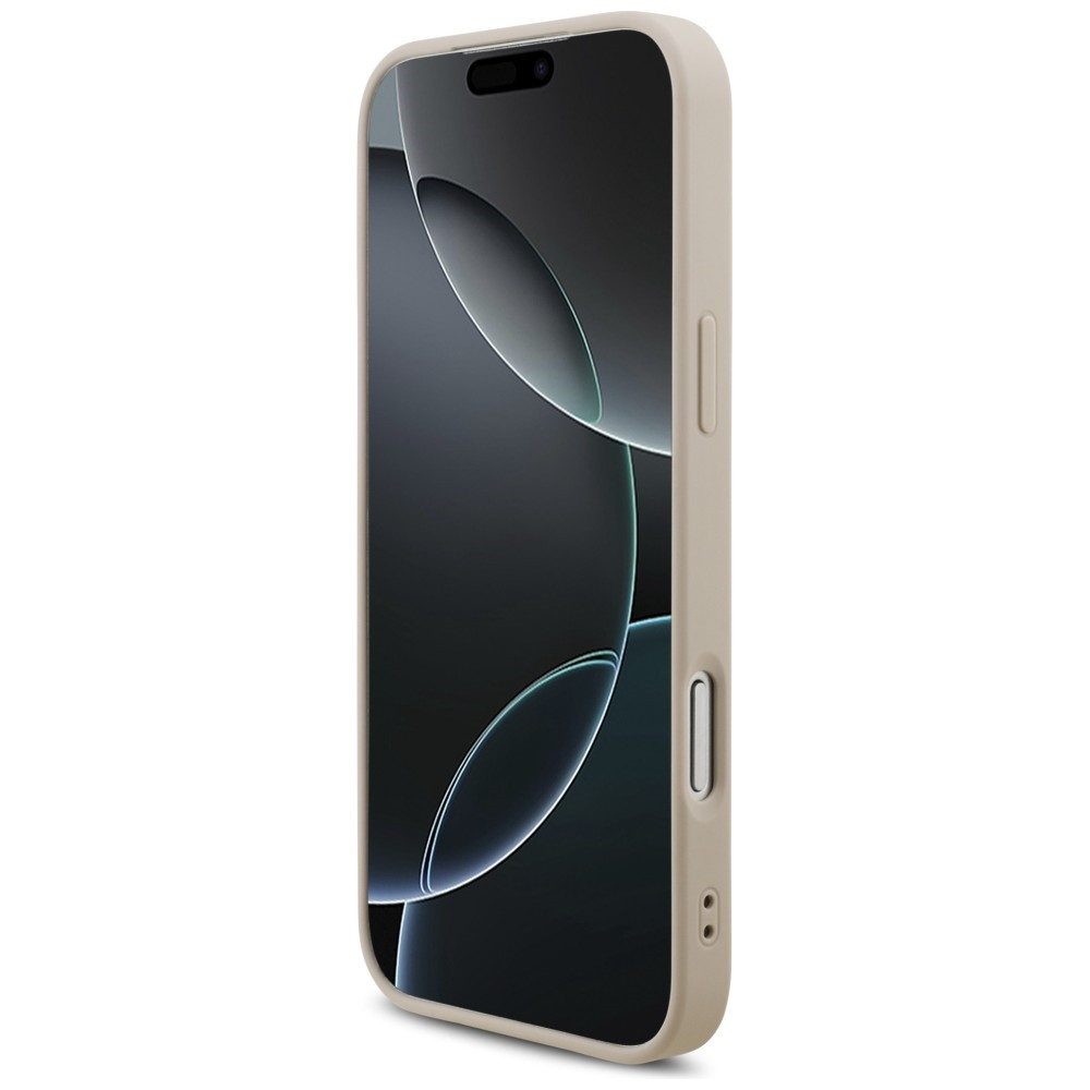 Guess Handyhülle iPhone 18 Pro Max Big Logo Metall Schutzhülle Case Kunstleder 6,9 Zoll, Kantenschutz – Bild 5 von 5