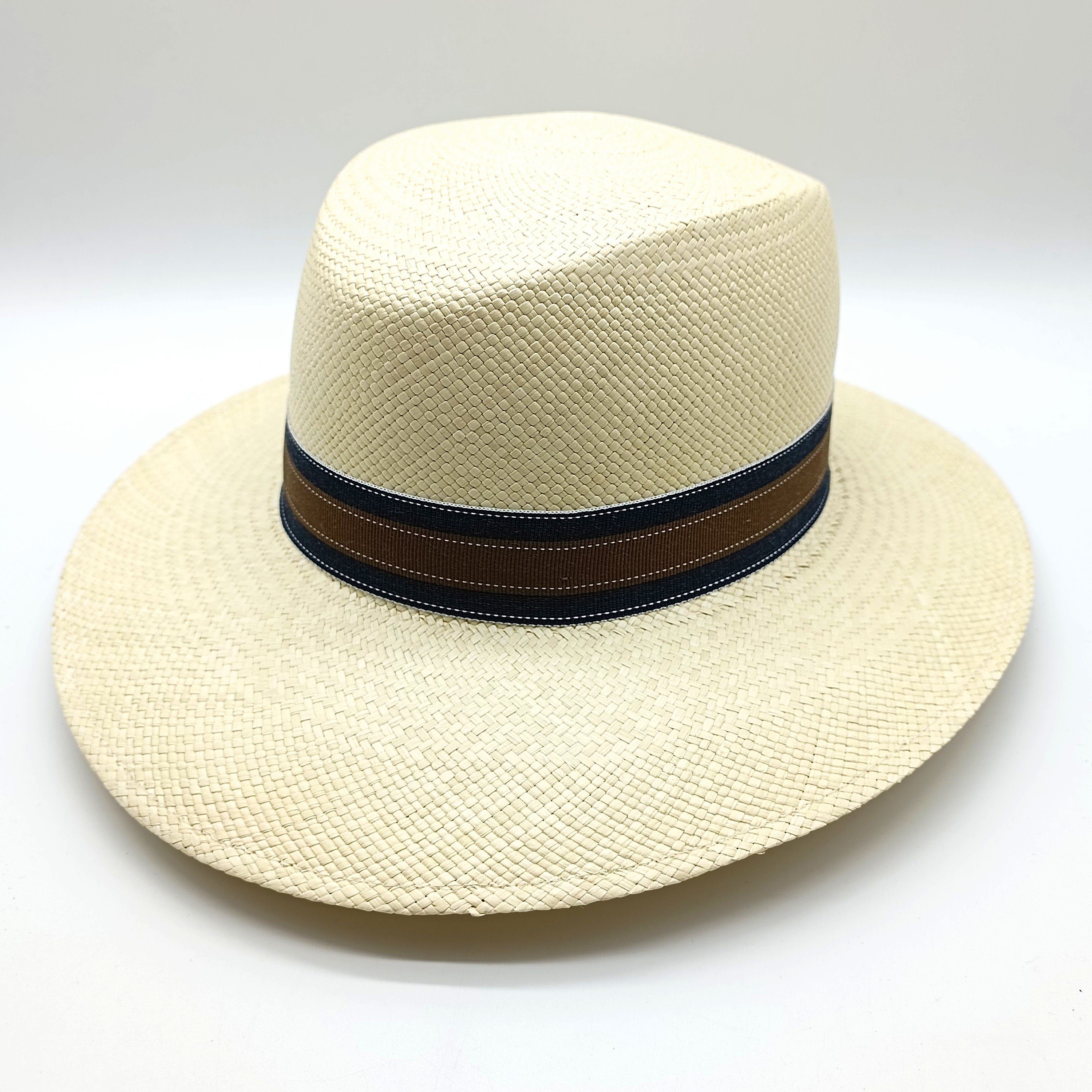 Vintimilla Strohhut Damen Panama New Bloc natur