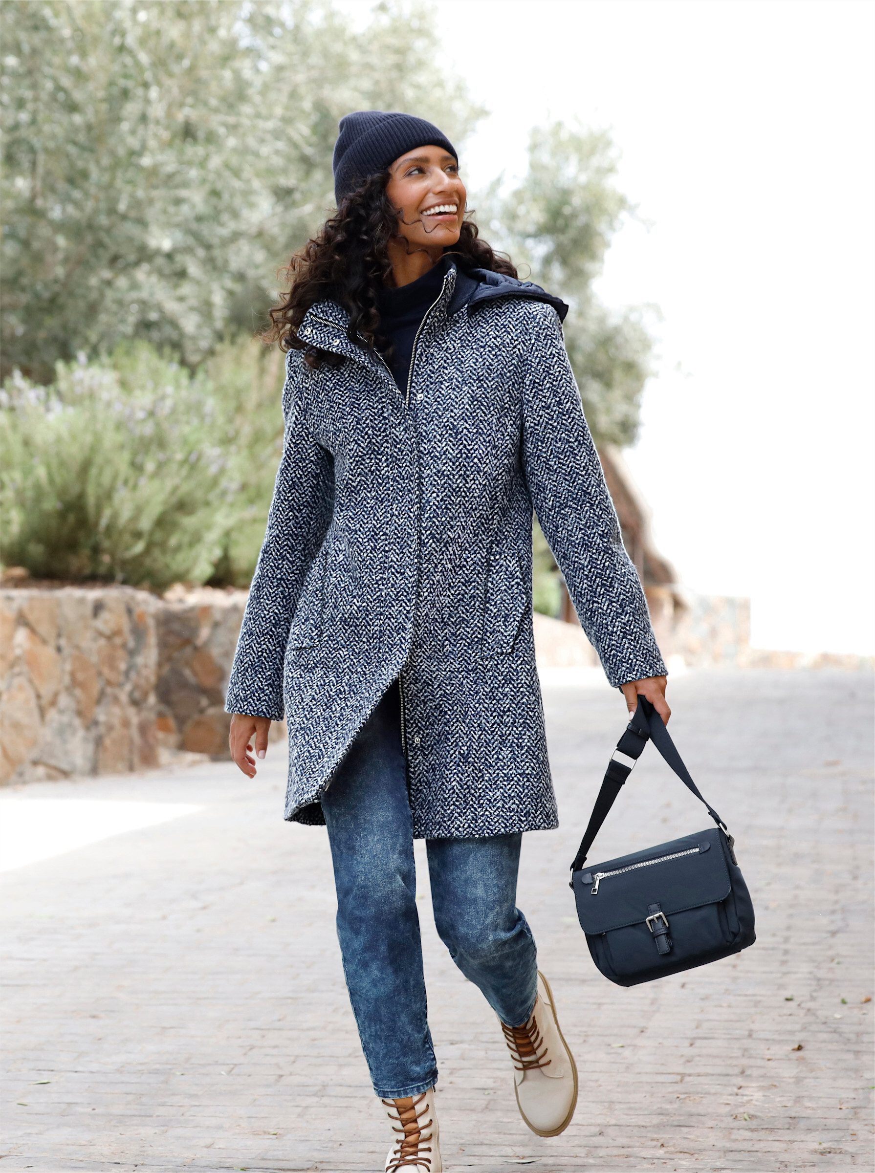 heine Allwetterjacke Longjacke Langarm