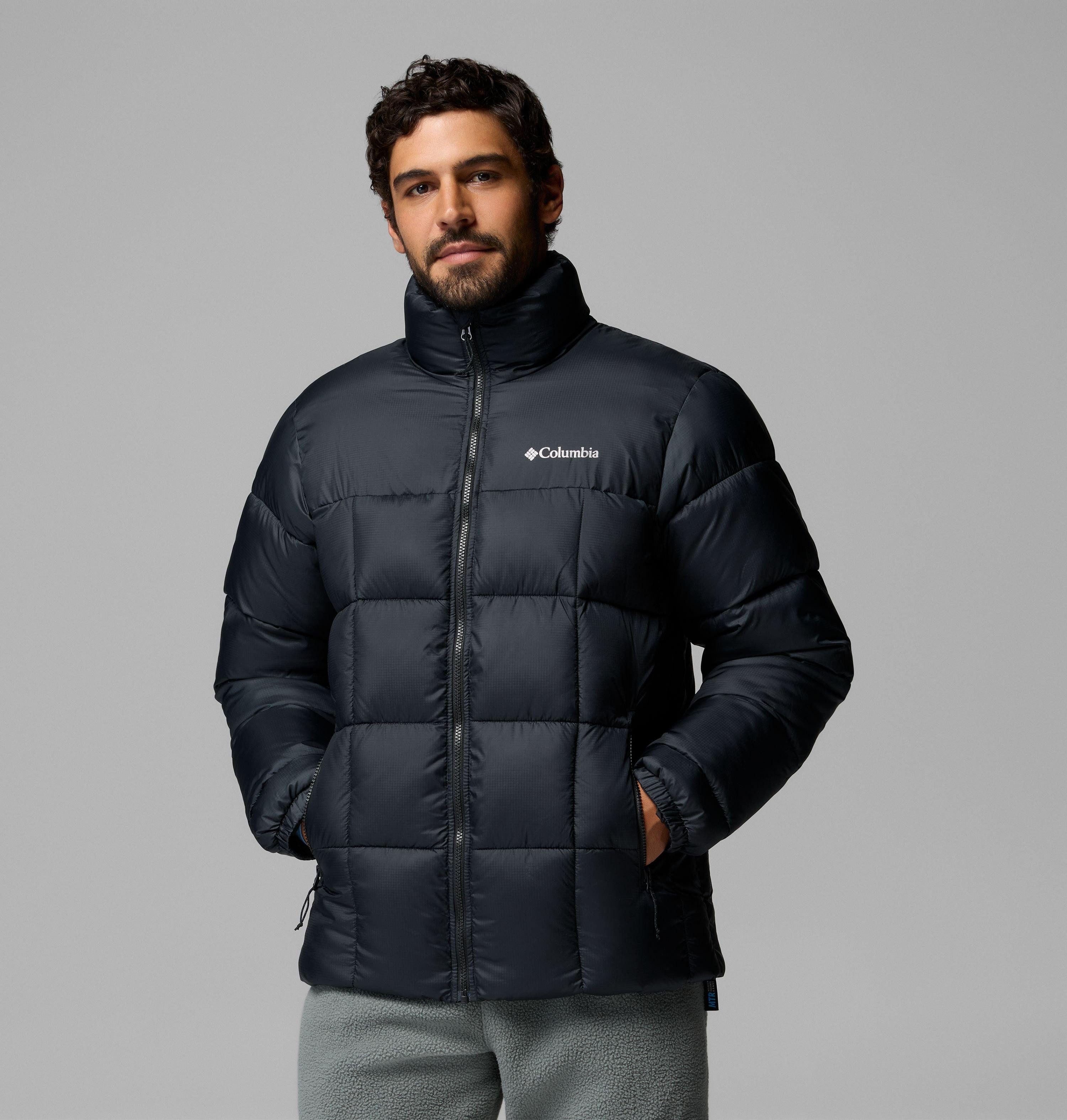 Columbia Winterjacke Puffect IV Jacket wasserabweisendes und windabweisendes Obermaterial, normale Länge