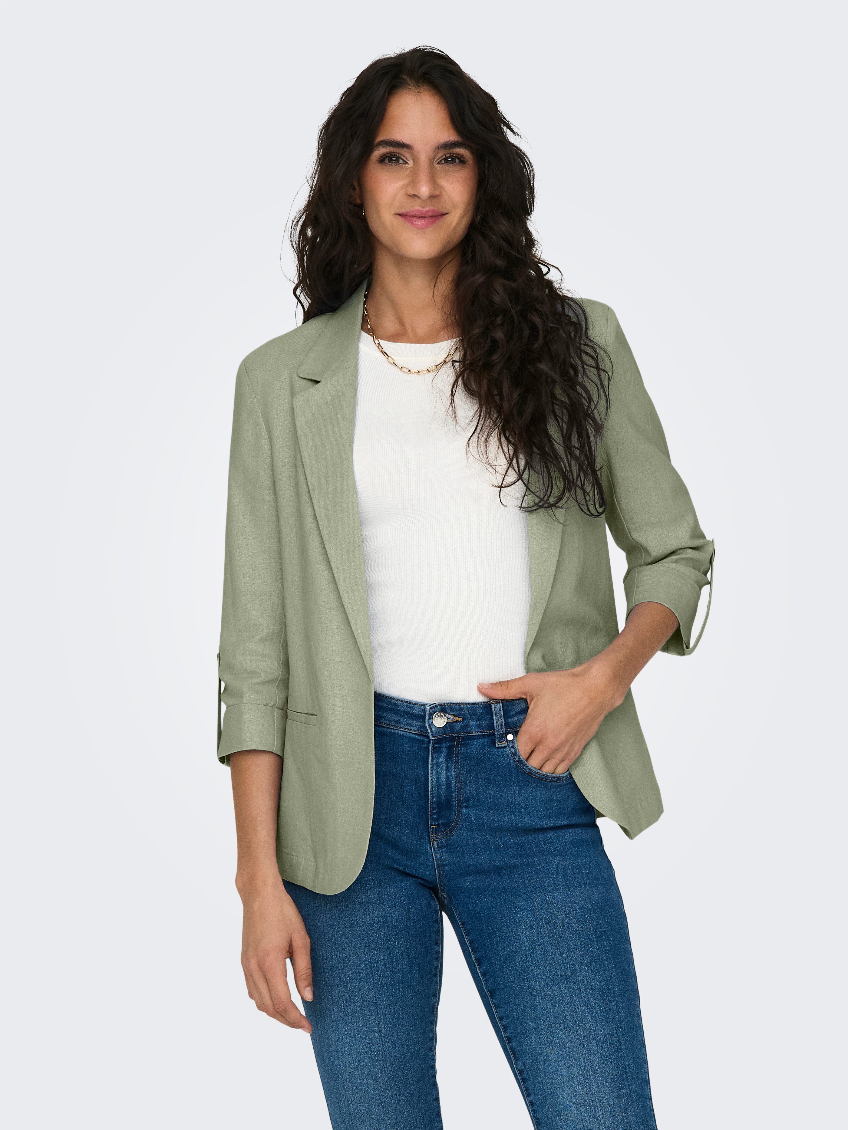 Longblazer ONLCARO 3/4 UNLINED BLAZER CC TLR