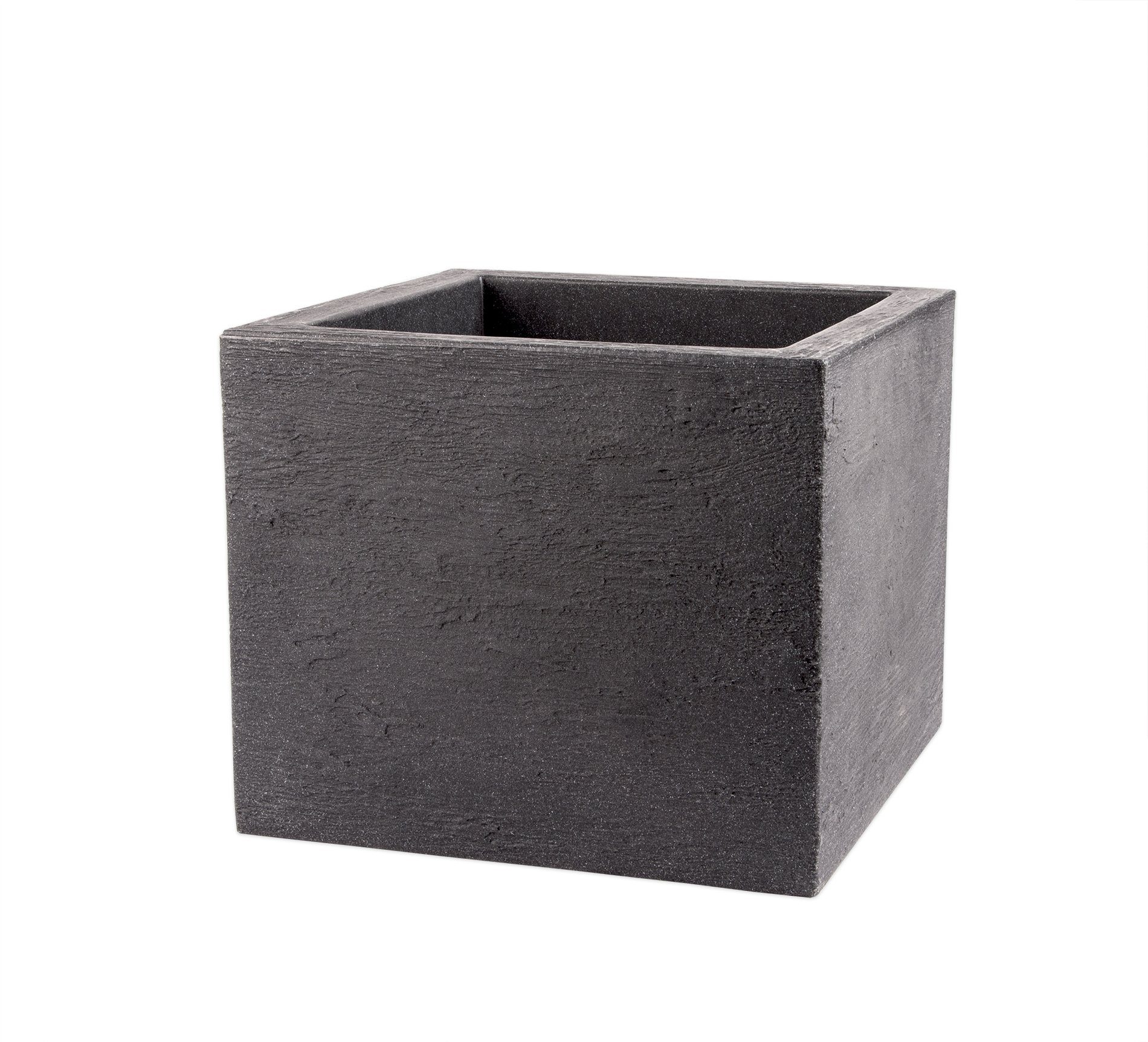 BigDean Pflanzkübel Granitstein-Optik 50x50 cm anthrazit günstig online kaufen