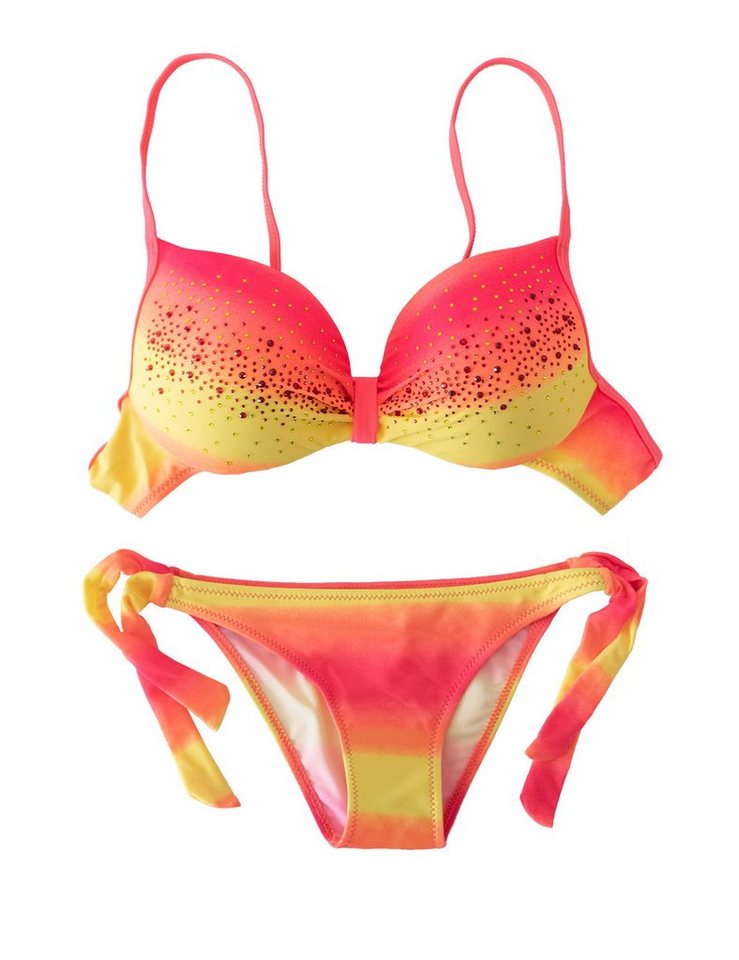 HEVENTON Push-Up-Bikini Rainbow