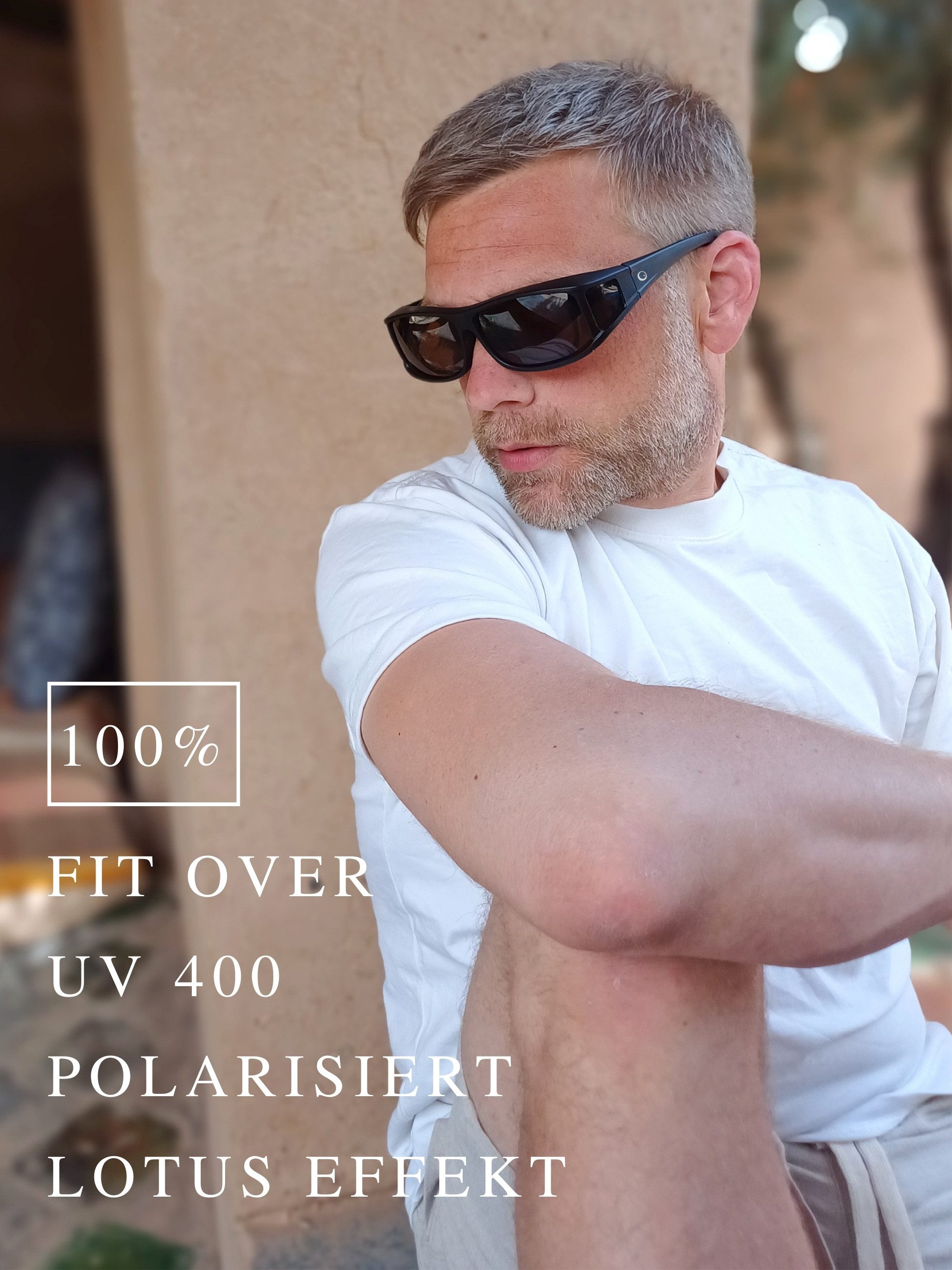 ActiveSol Sonnenbrille Überzieh-Sonnenbrille Classic, Herren polarisierte, günstig online kaufen